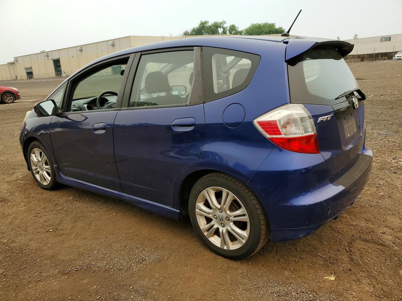 2011 Honda Fit Sport Blue vin: JHMGE8H57BC008823