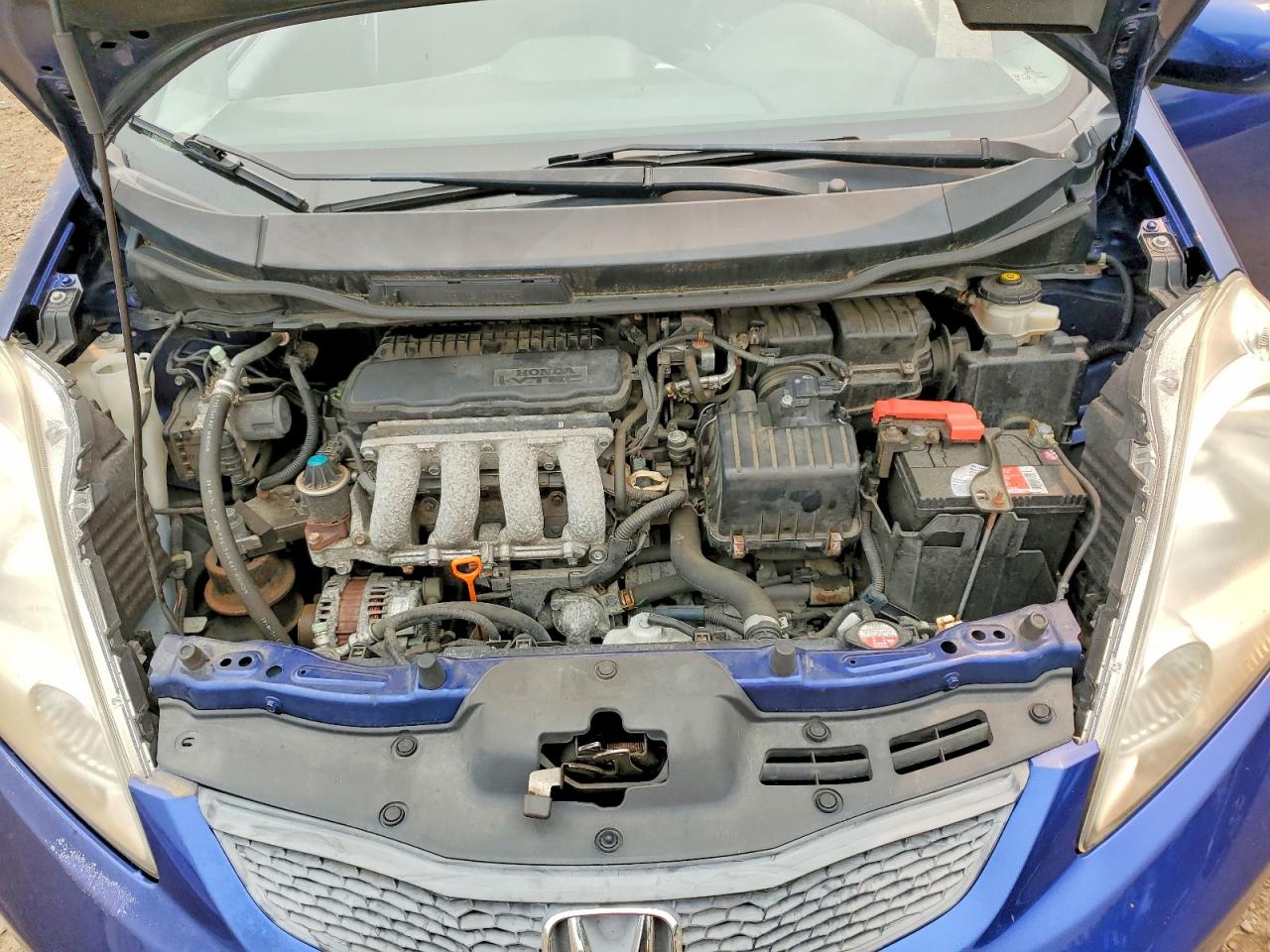2011 Honda Fit Sport Blue vin: JHMGE8H57BC008823