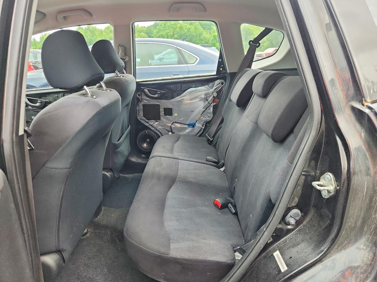 2011 Honda Fit Sport Black vin: JHMGE8H57BC026528