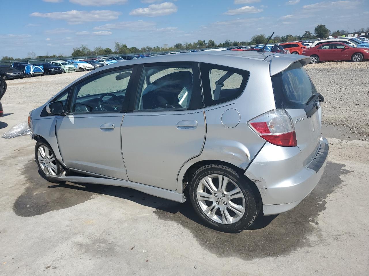 2011 Honda Fit Sport Silver vin: JHMGE8H57BC027713