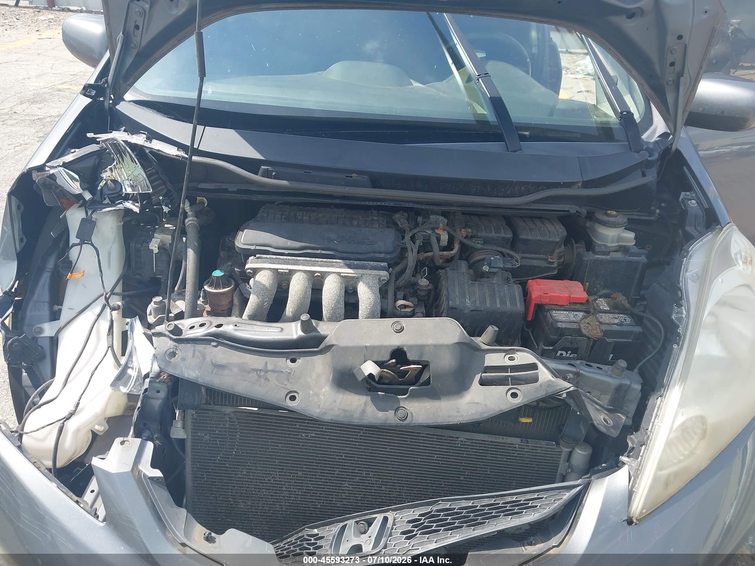 2011 Honda Fit Sport Gray vin: JHMGE8H57BS007841