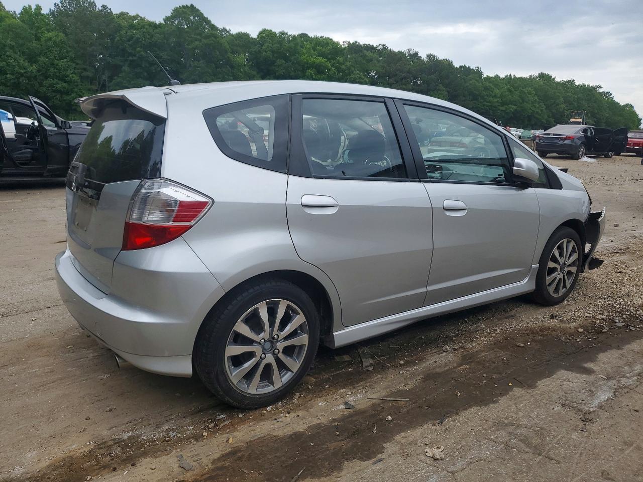 2012 Honda Fit Sport Silver vin: JHMGE8H57CC004661