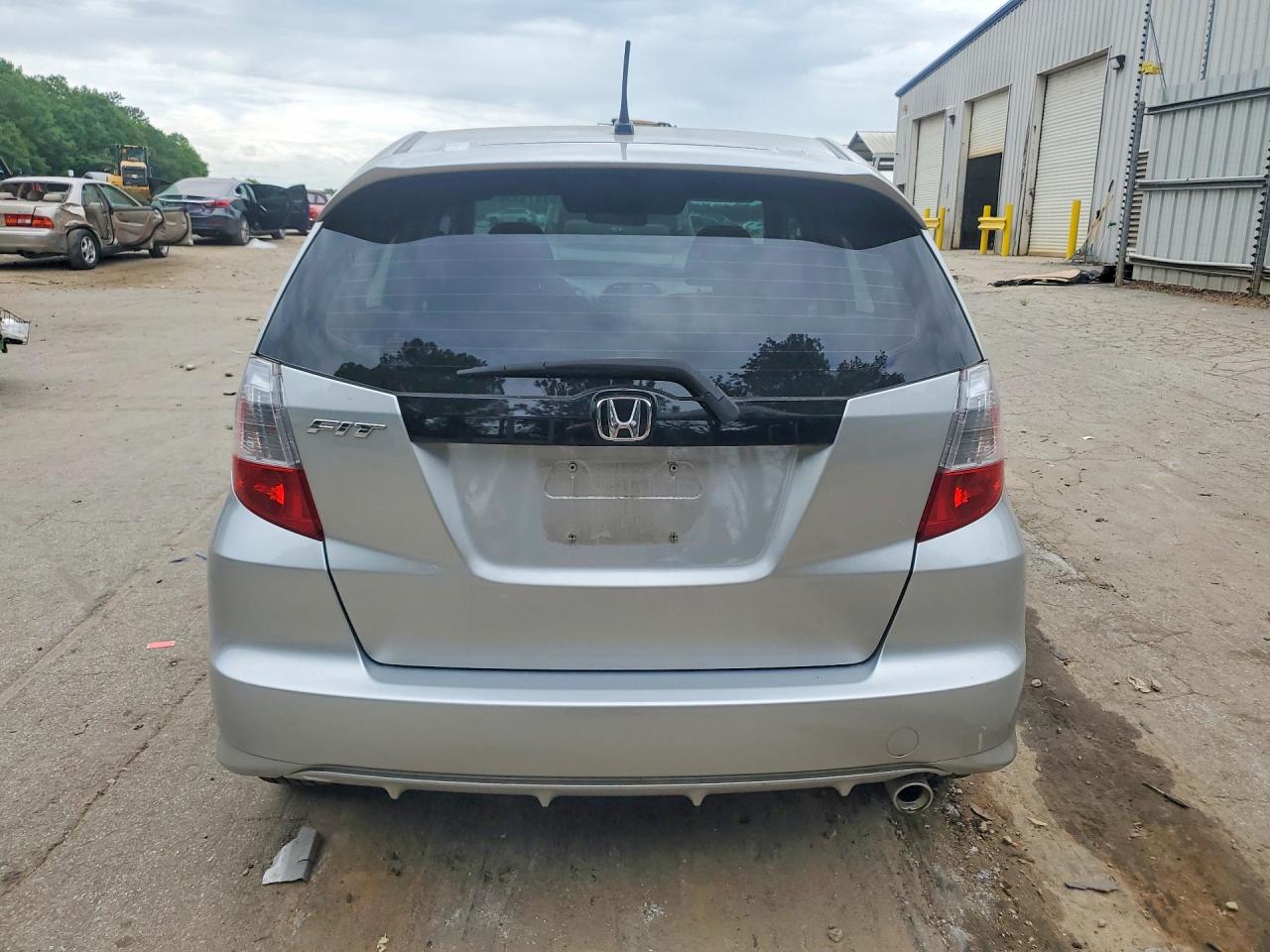 2012 Honda Fit Sport Silver vin: JHMGE8H57CC004661