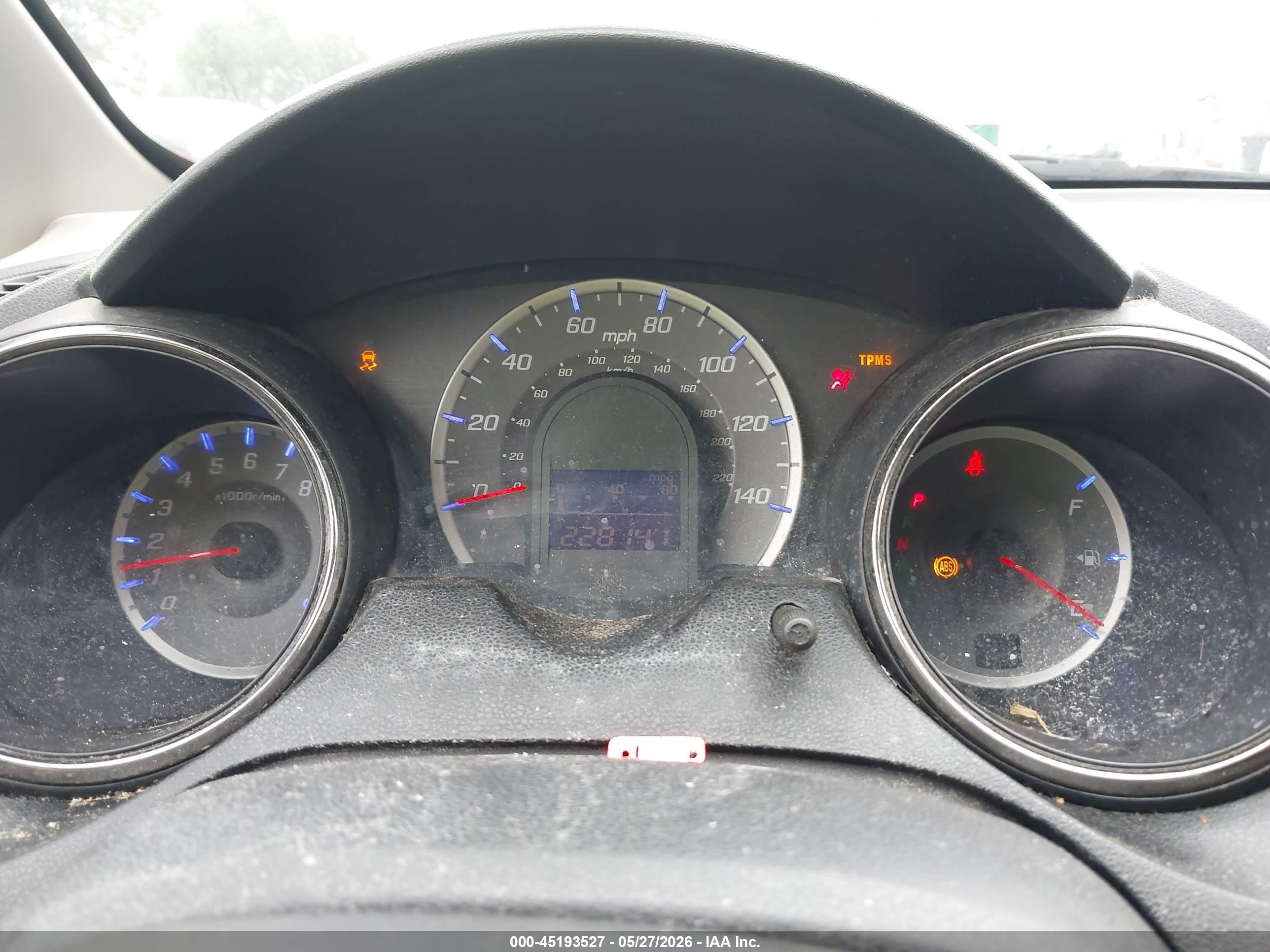 2012 Honda Fit Sport Blue vin: JHMGE8H57CC008371