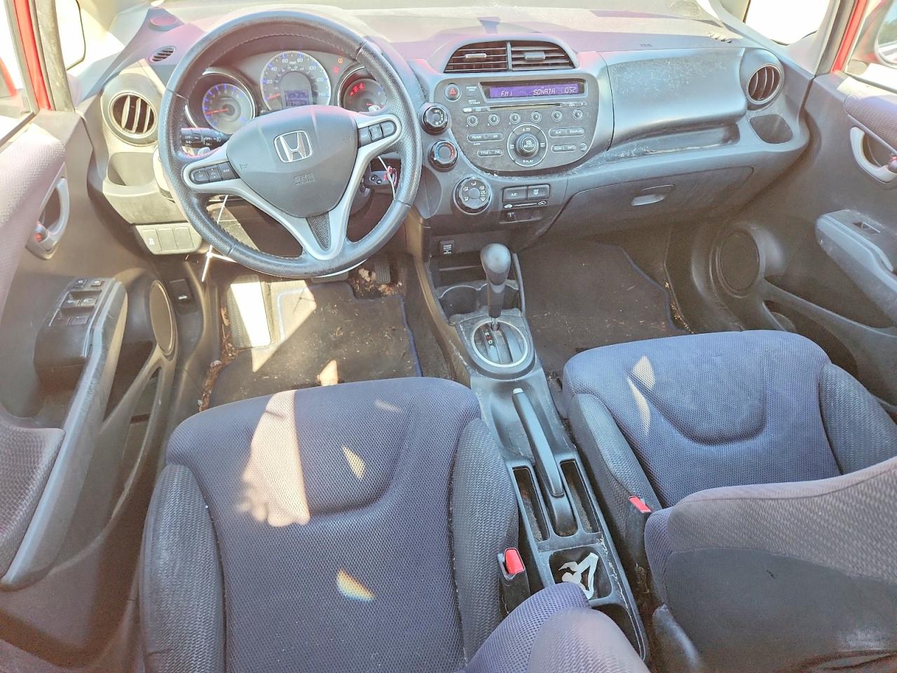 2012 Honda Fit Sport Red vin: JHMGE8H57CC012520