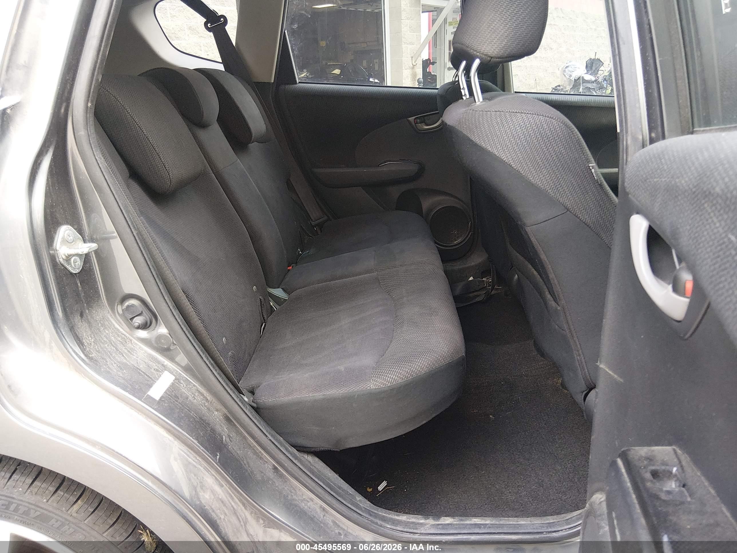 2012 Honda Fit Sport Gray vin: JHMGE8H57CC035151