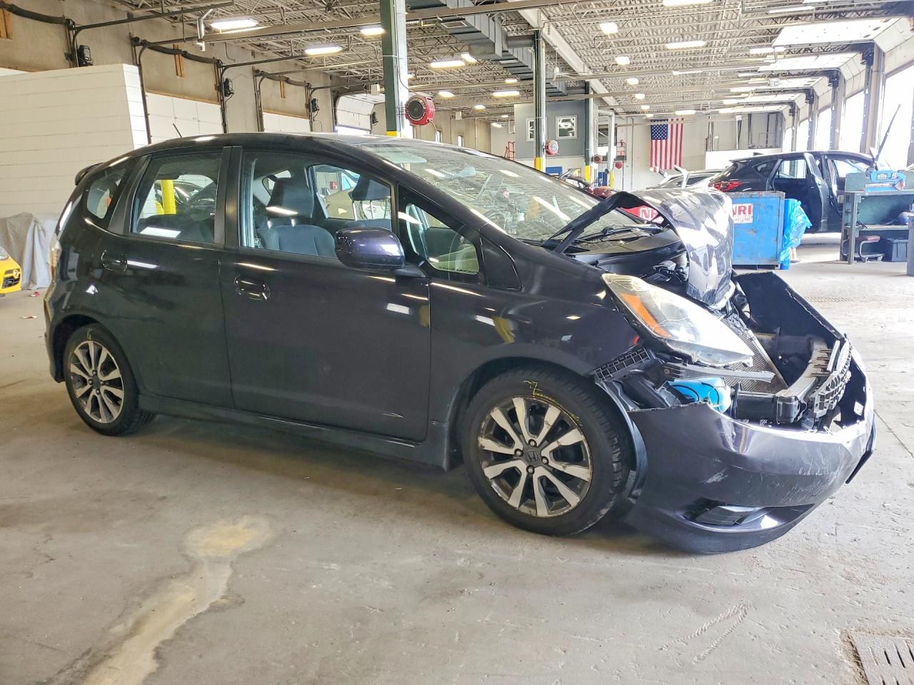 2013 Honda Fit Sport Purple vin: JHMGE8H57DC010042