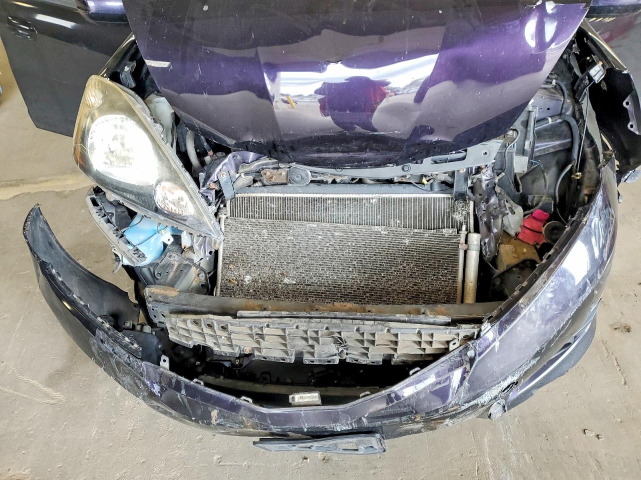 2013 Honda Fit Sport Purple vin: JHMGE8H57DC010042