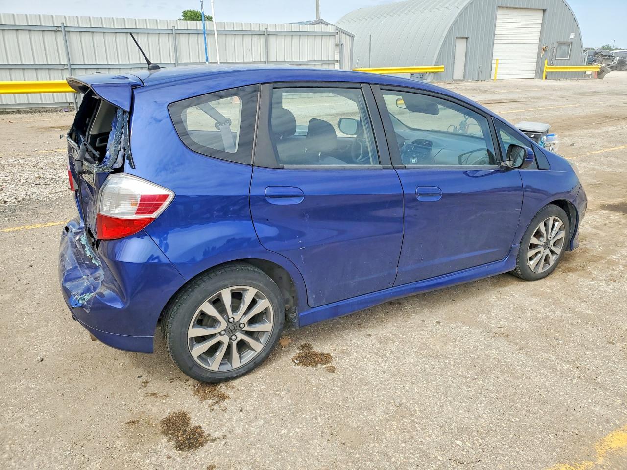 2013 Honda Fit Sport Blue vin: JHMGE8H57DC010560