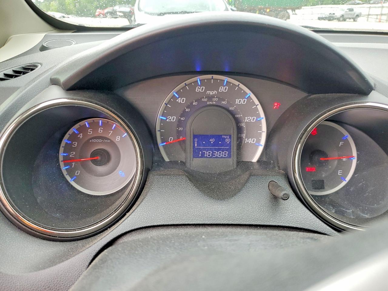 2013 Honda Fit Sport Gray vin: JHMGE8H57DC041324