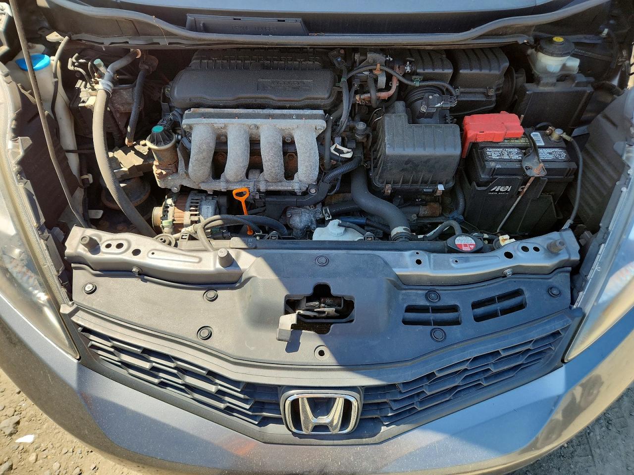 2013 Honda Fit Sport Gray vin: JHMGE8H57DC074825