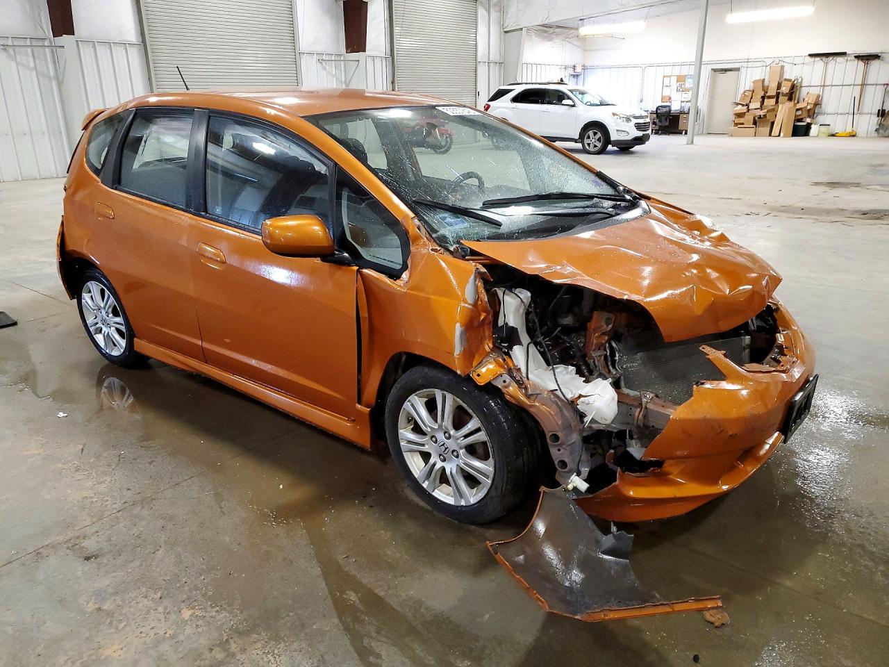 2011 Honda Fit Sport Orange vin: JHMGE8H58BC009480