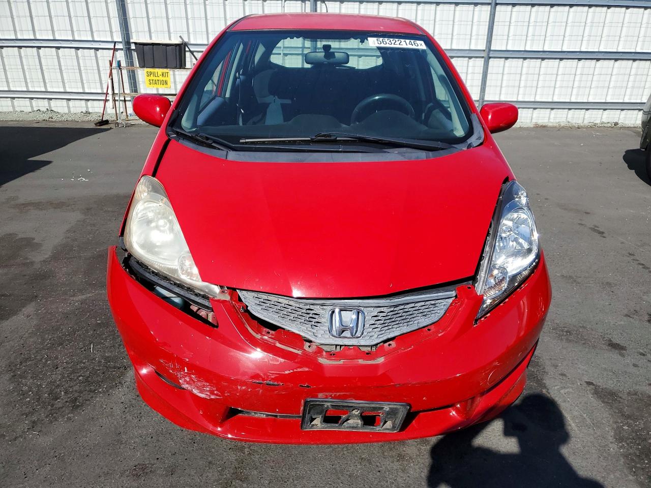 2011 Honda Fit Sport Red vin: JHMGE8H58BC011827
