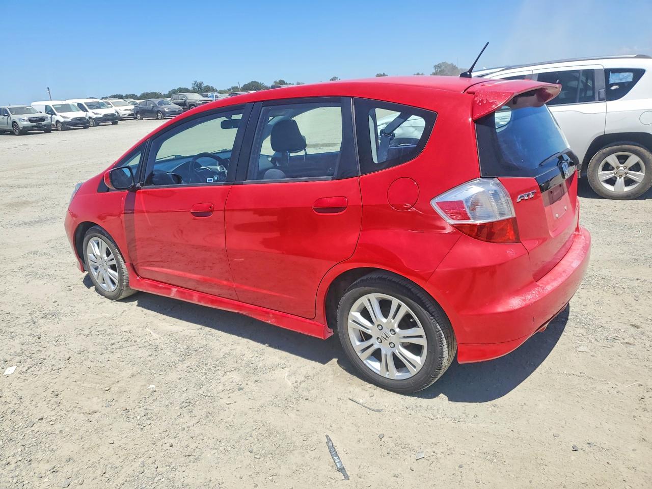 2011 Honda Fit Sport Red vin: JHMGE8H58BC011827