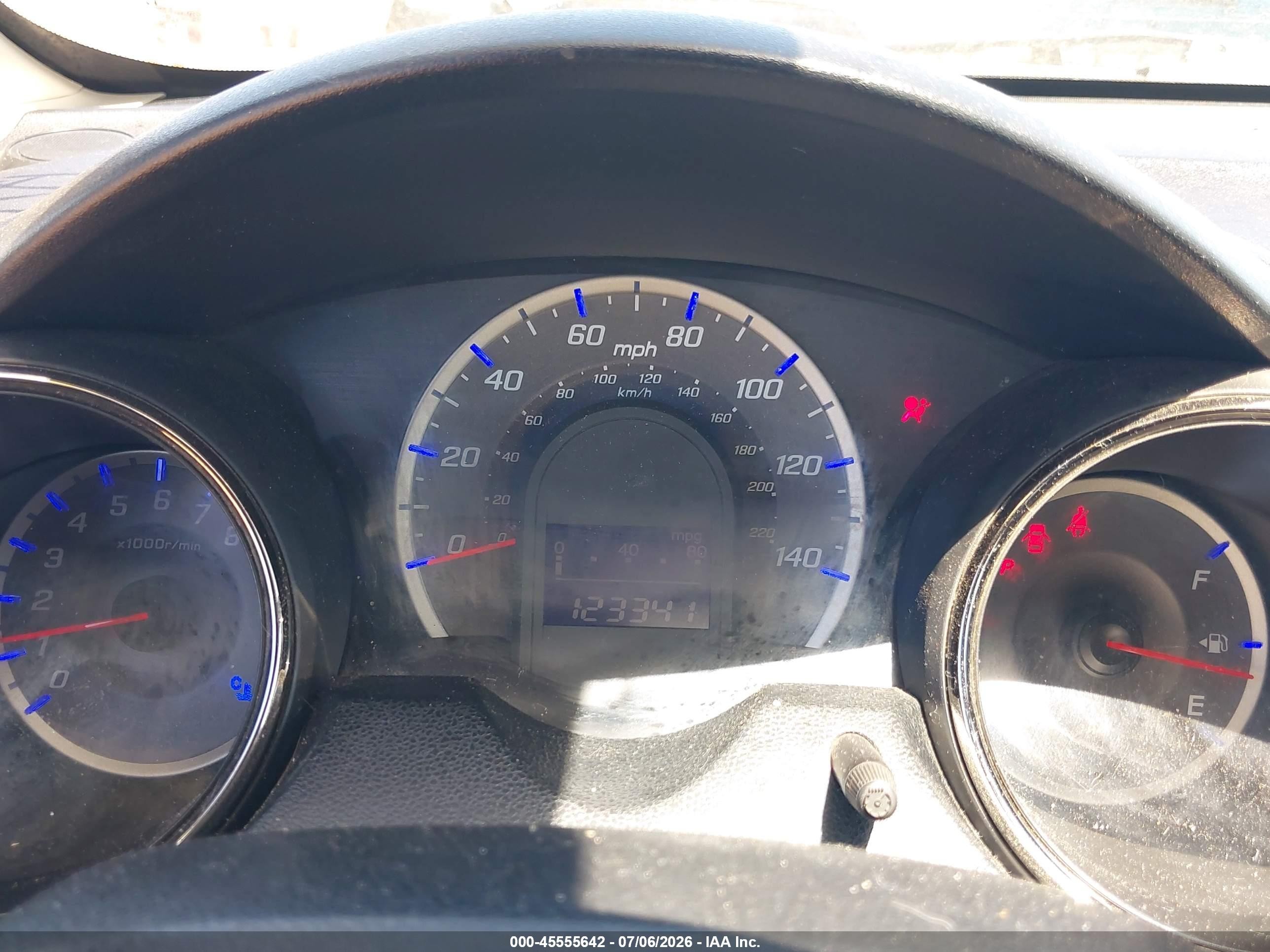 2012 Honda Fit Sport Blue vin: JHMGE8H58CC015636