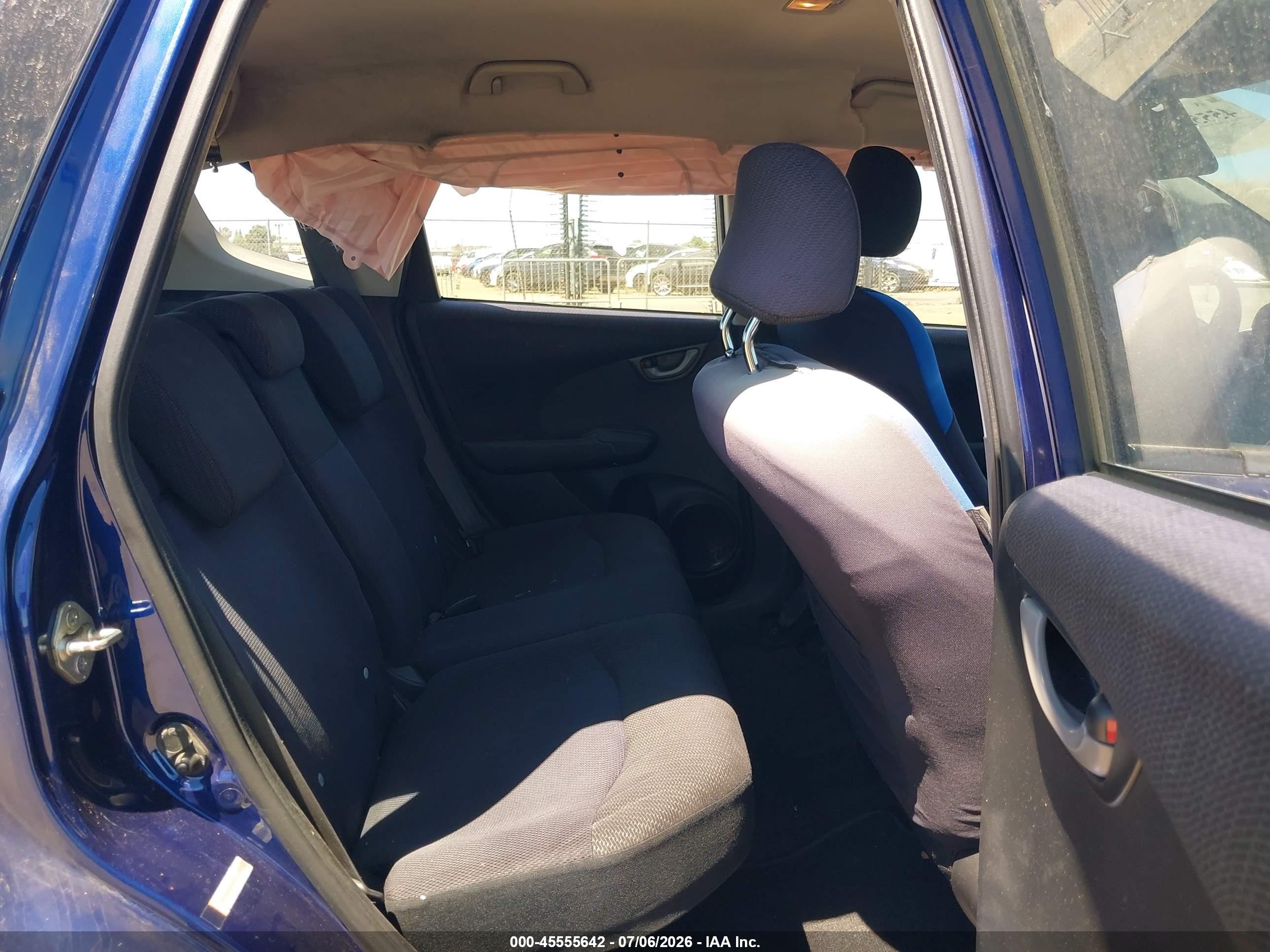 2012 Honda Fit Sport Blue vin: JHMGE8H58CC015636