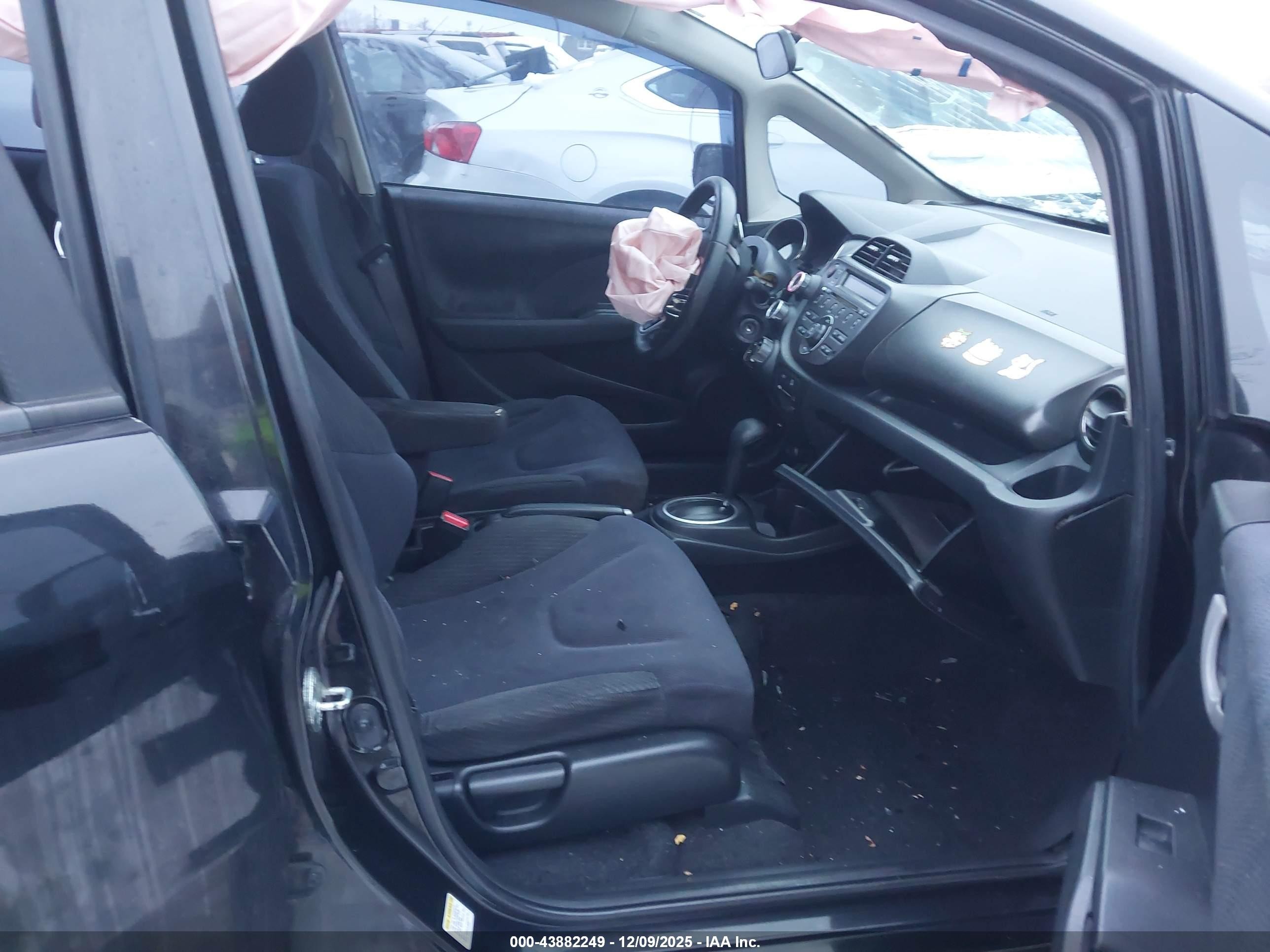 2012 Honda Fit Sport Black vin: JHMGE8H58CC019296