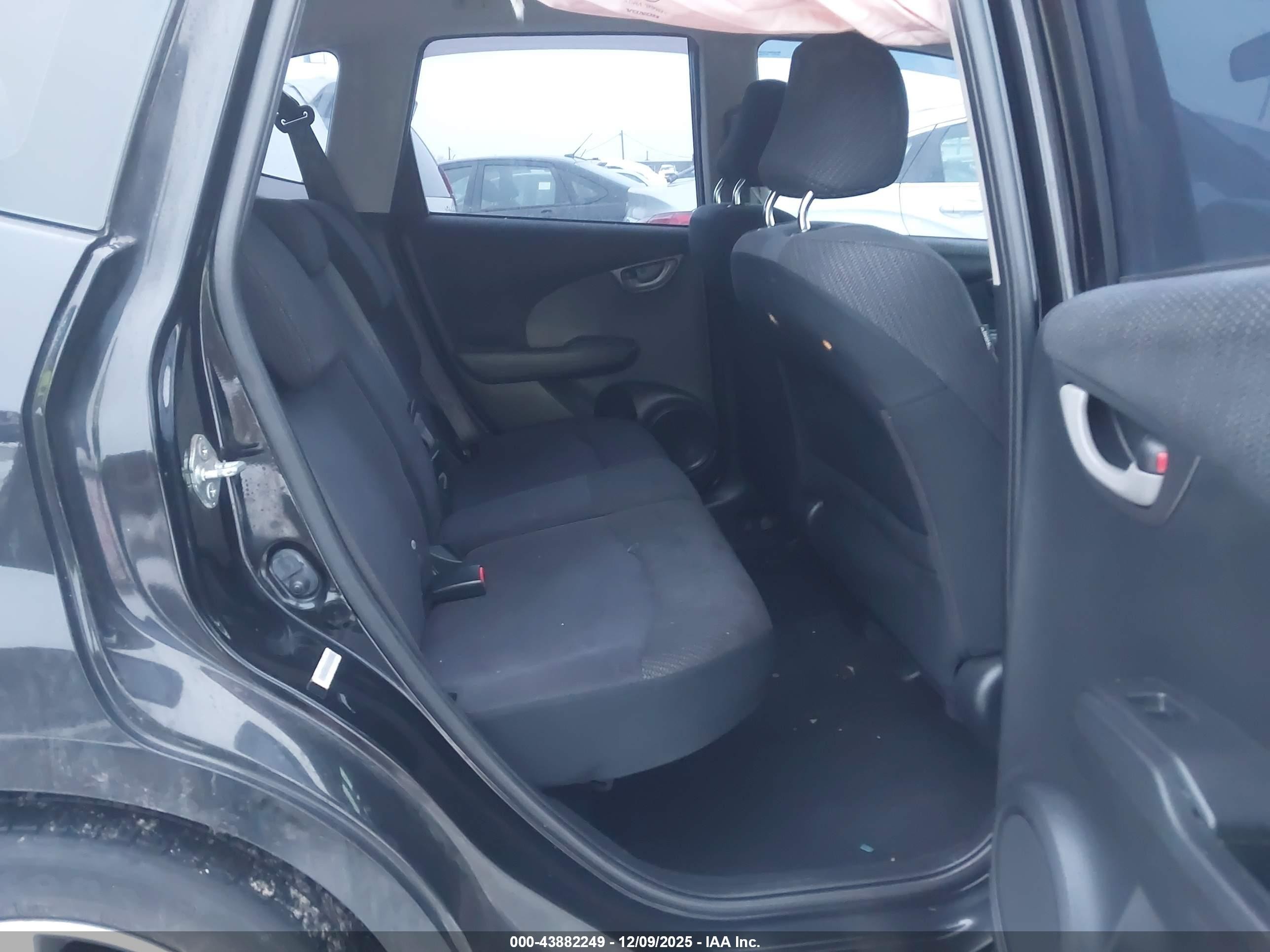 2012 Honda Fit Sport Black vin: JHMGE8H58CC019296