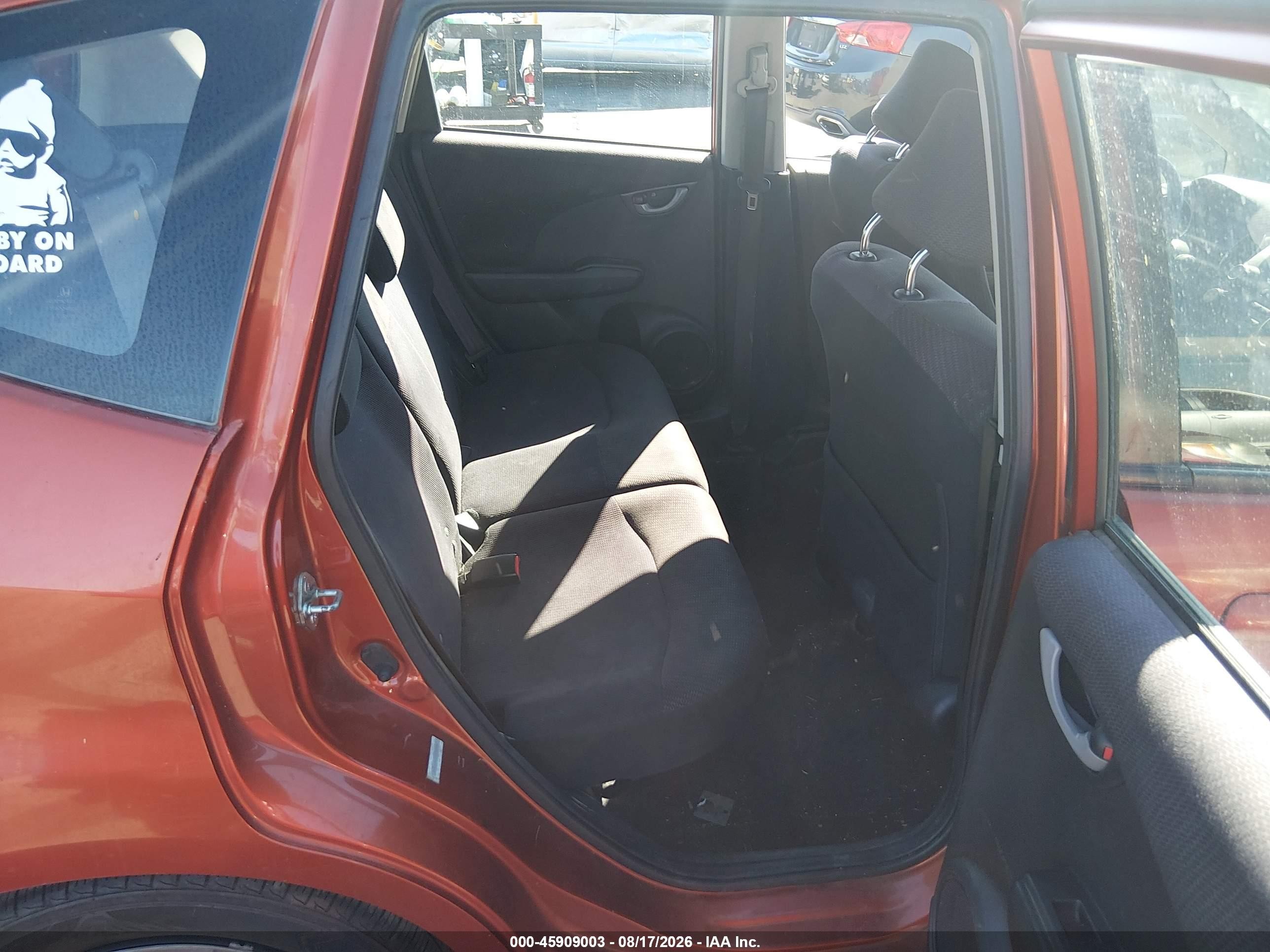 2012 Honda Fit Sport Orange vin: JHMGE8H58CC027947