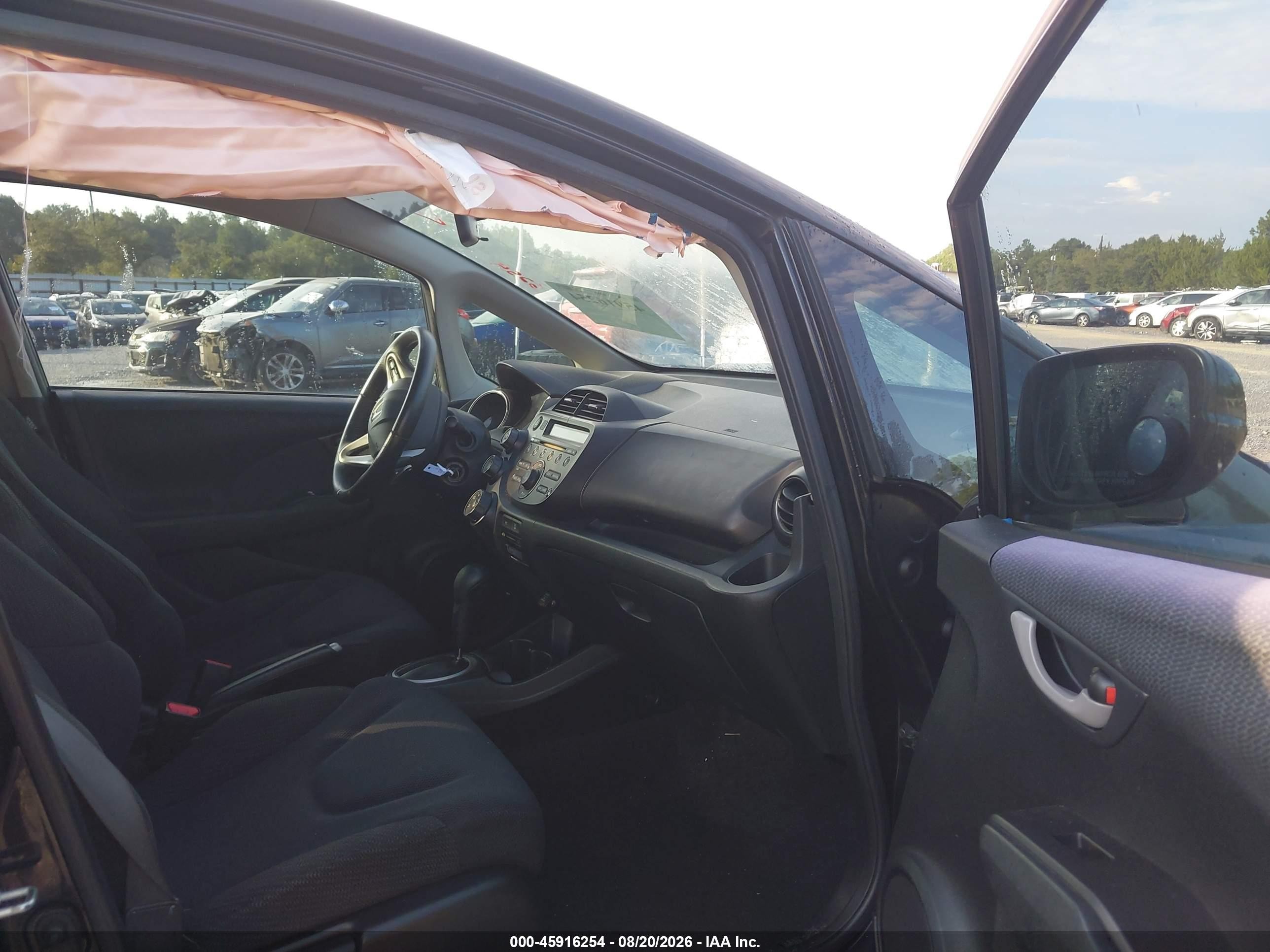 2012 Honda Fit Sport Black vin: JHMGE8H58CC033182