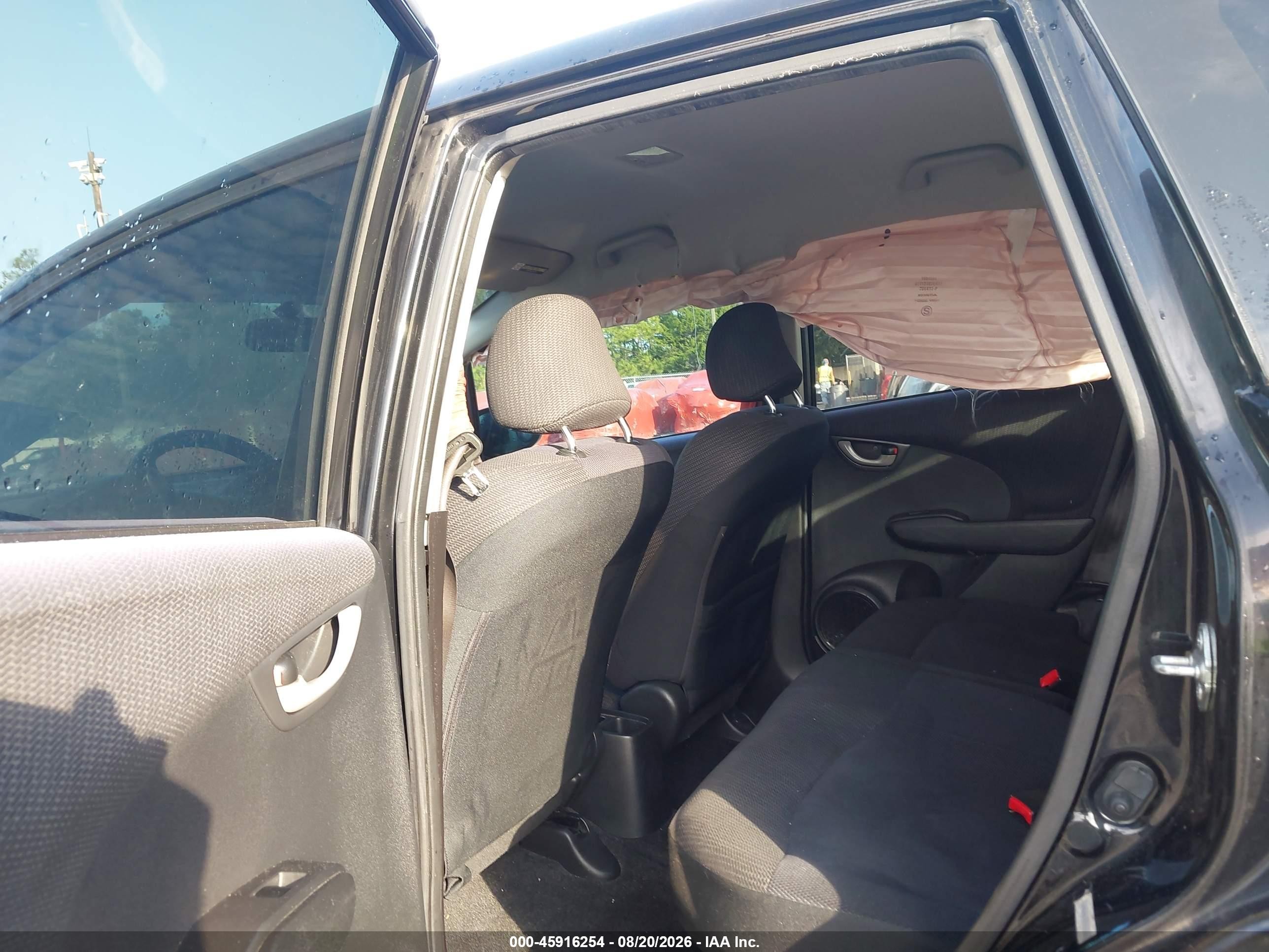 2012 Honda Fit Sport Black vin: JHMGE8H58CC033182