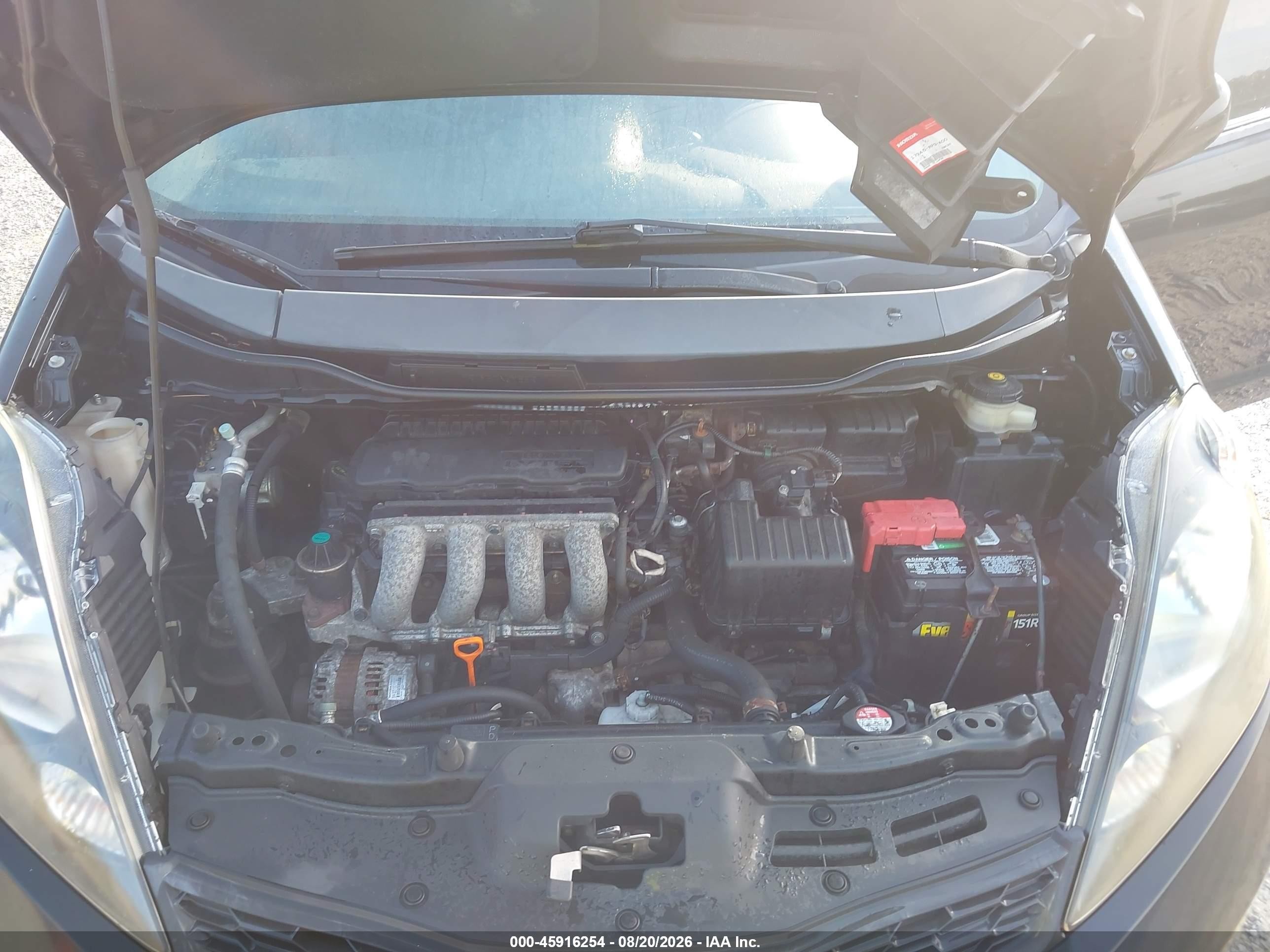 2012 Honda Fit Sport Black vin: JHMGE8H58CC033182