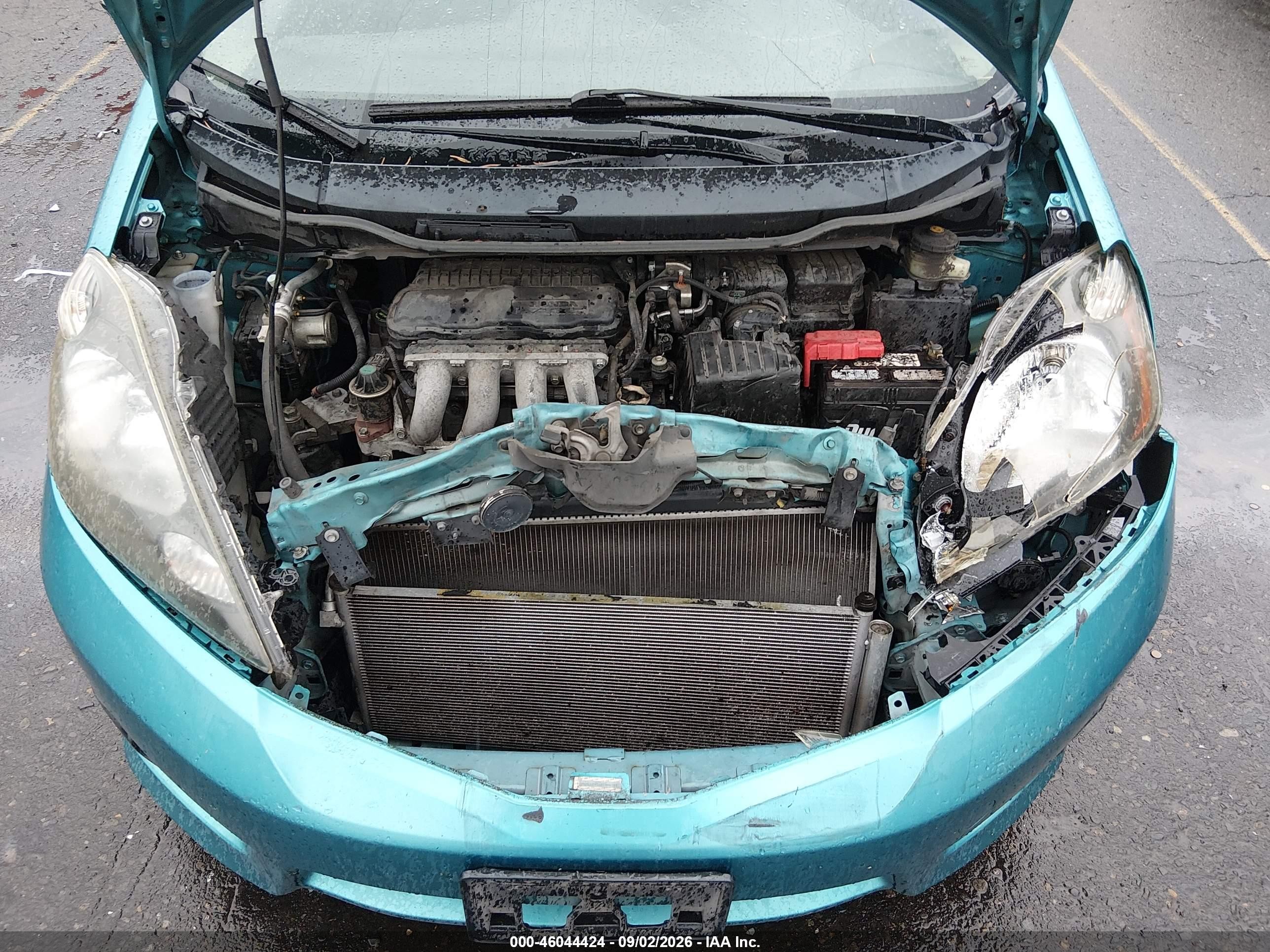 2013 Honda Fit Sport Teal vin: JHMGE8H58DC006985