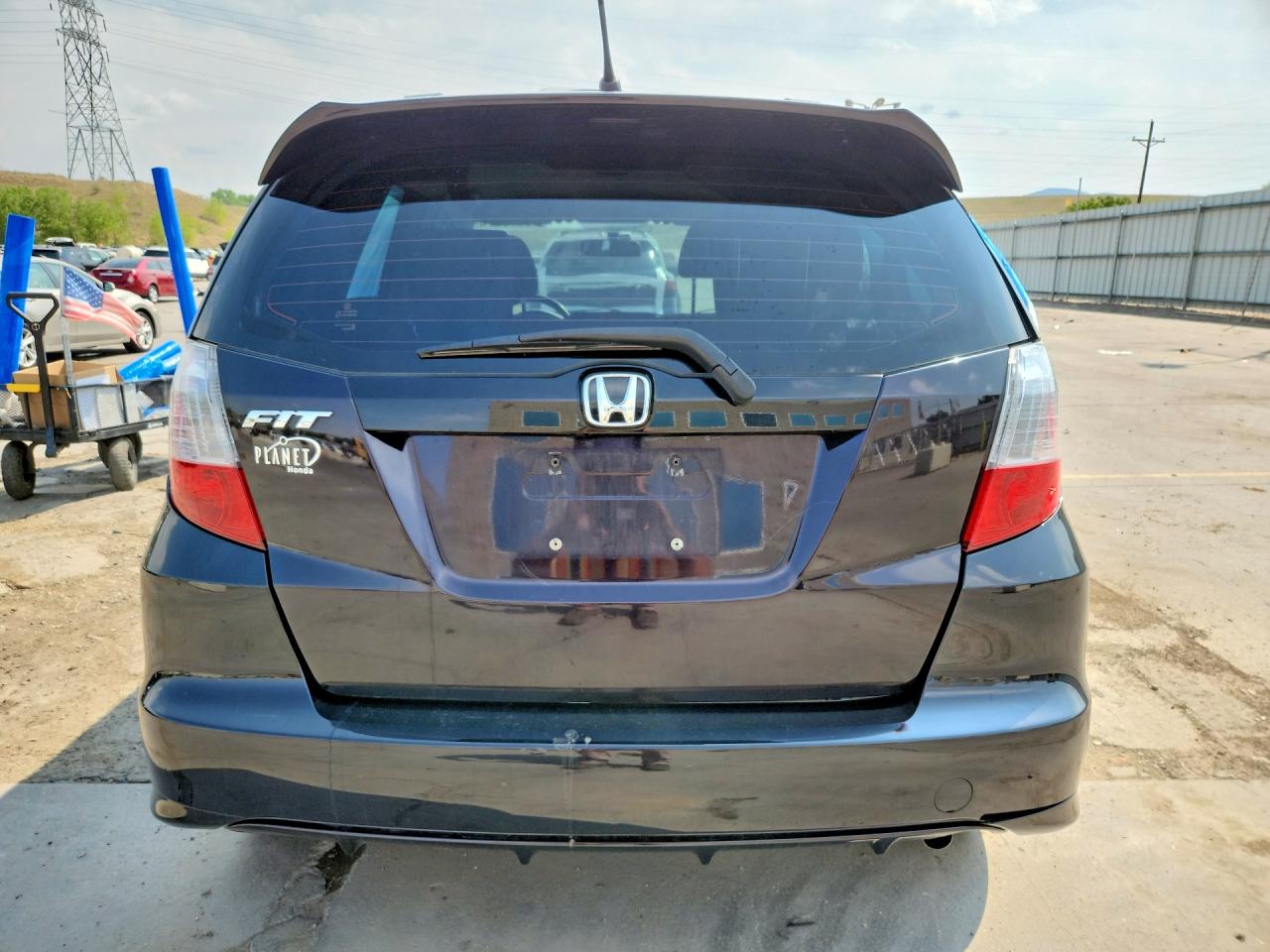 2013 Honda Fit Sport Purple vin: JHMGE8H58DC016514