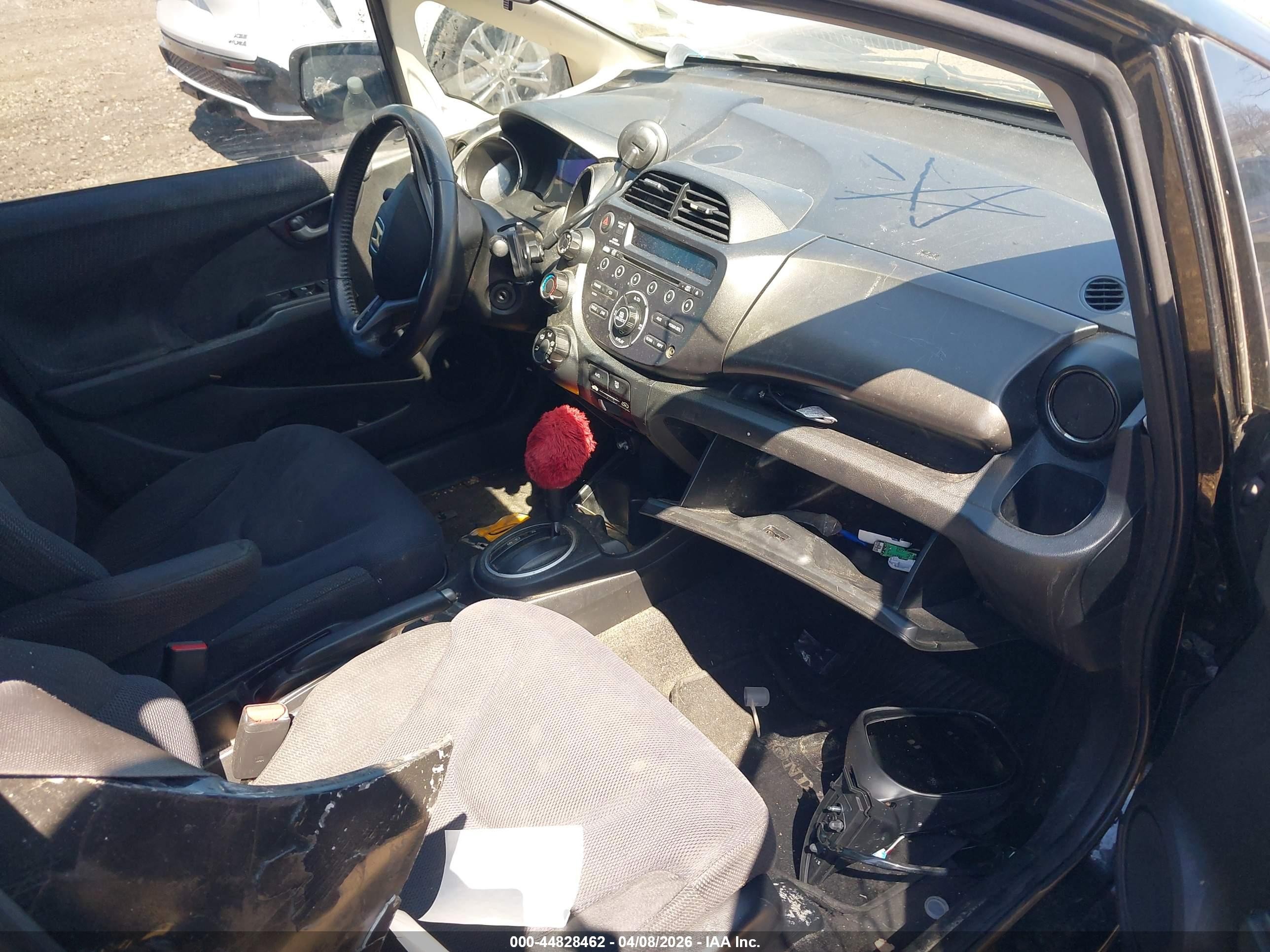 2013 Honda Fit Sport Black vin: JHMGE8H58DC018540