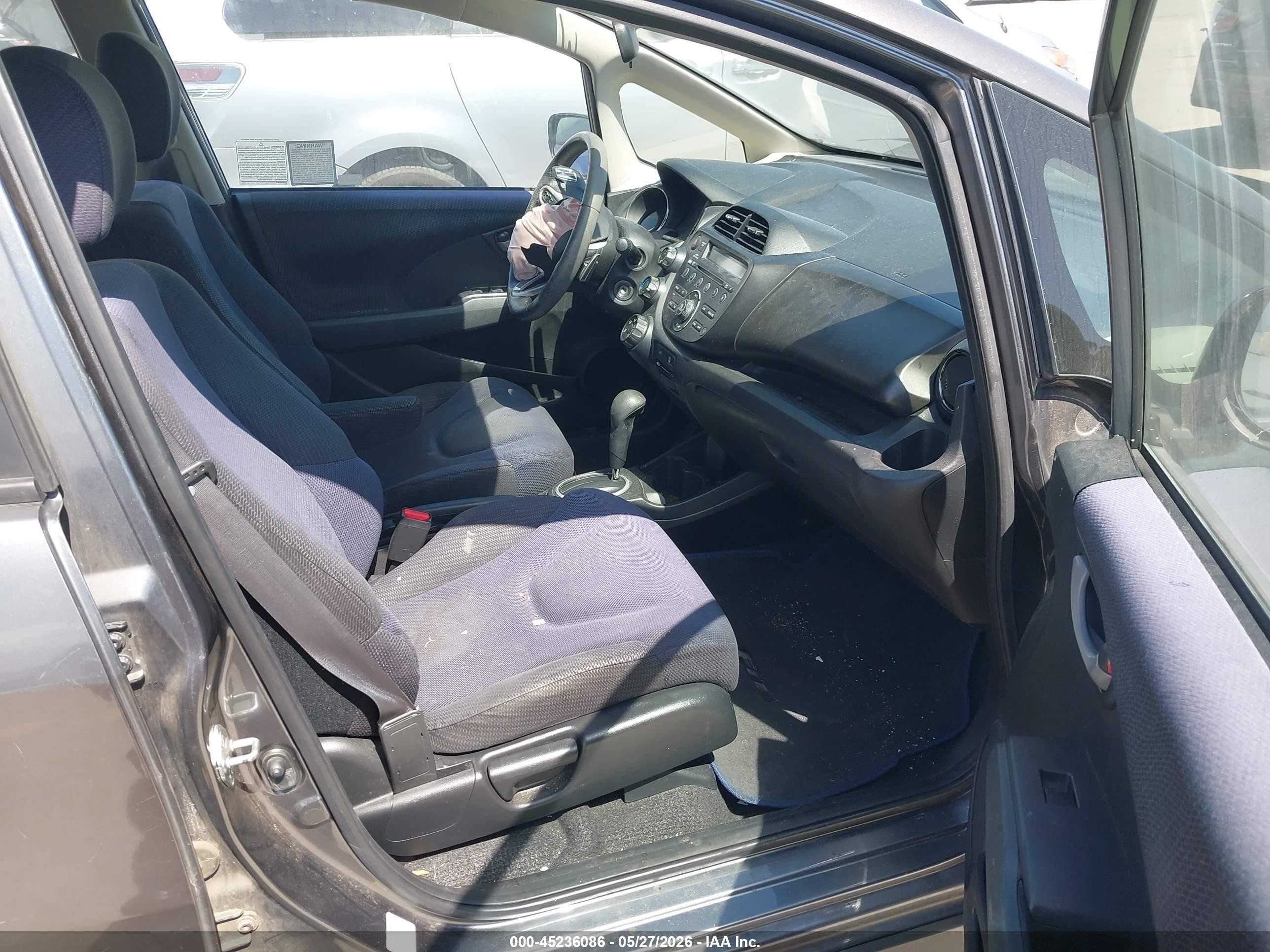 2013 Honda Fit Sport Серый vin: JHMGE8H58DC046659