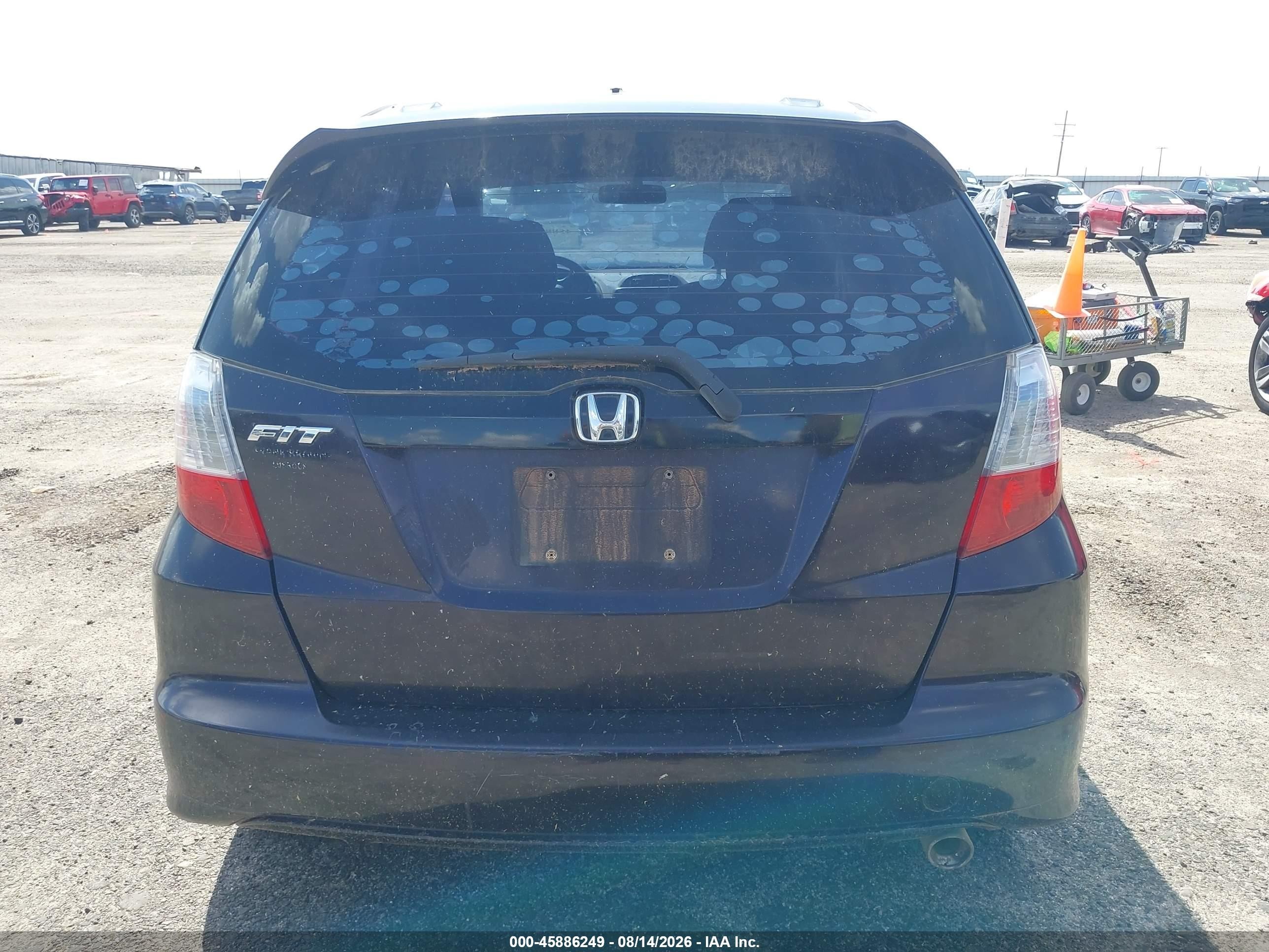 2013 Honda Fit Sport Purple vin: JHMGE8H58DC062957