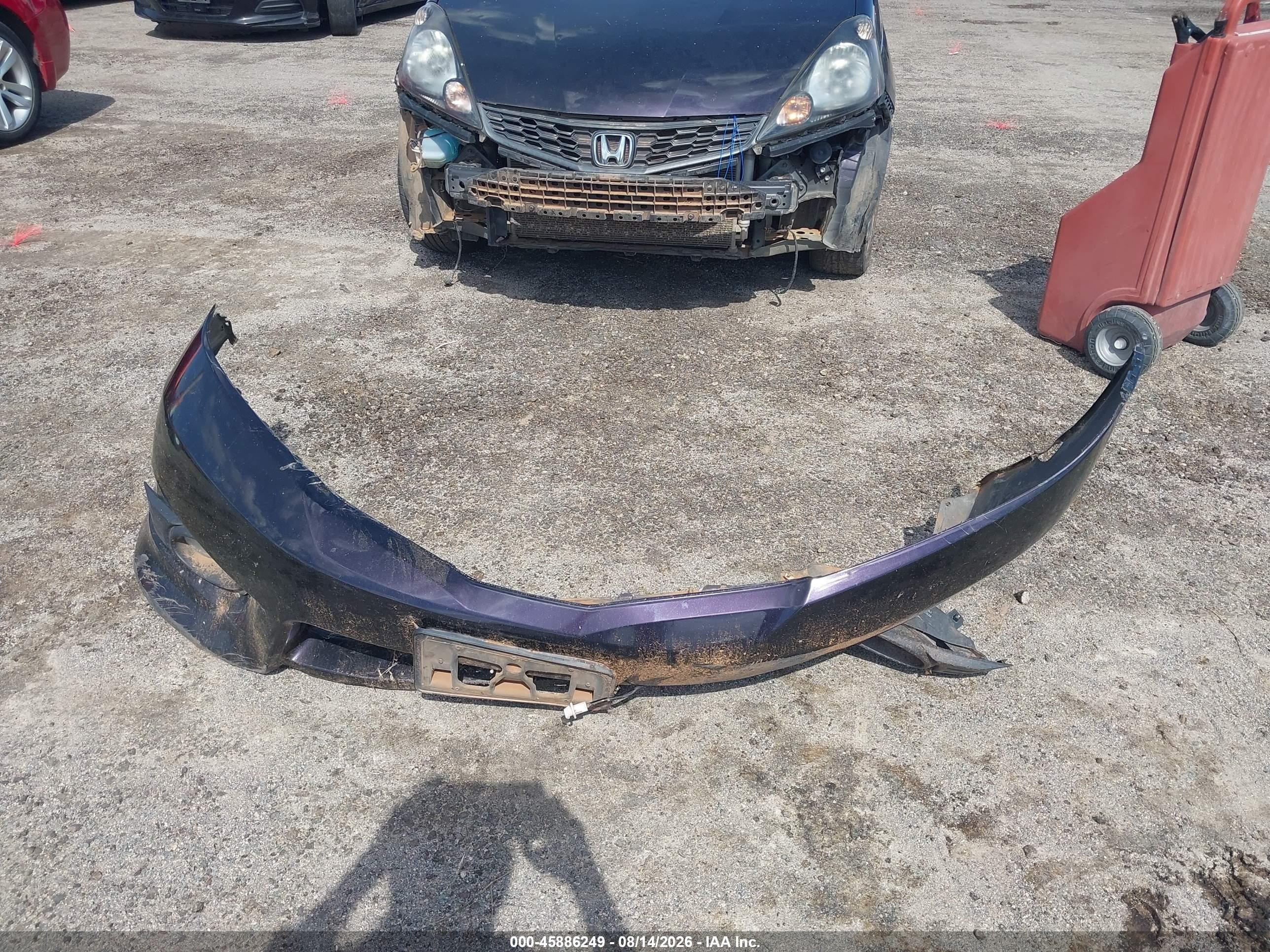 2013 Honda Fit Sport Purple vin: JHMGE8H58DC062957