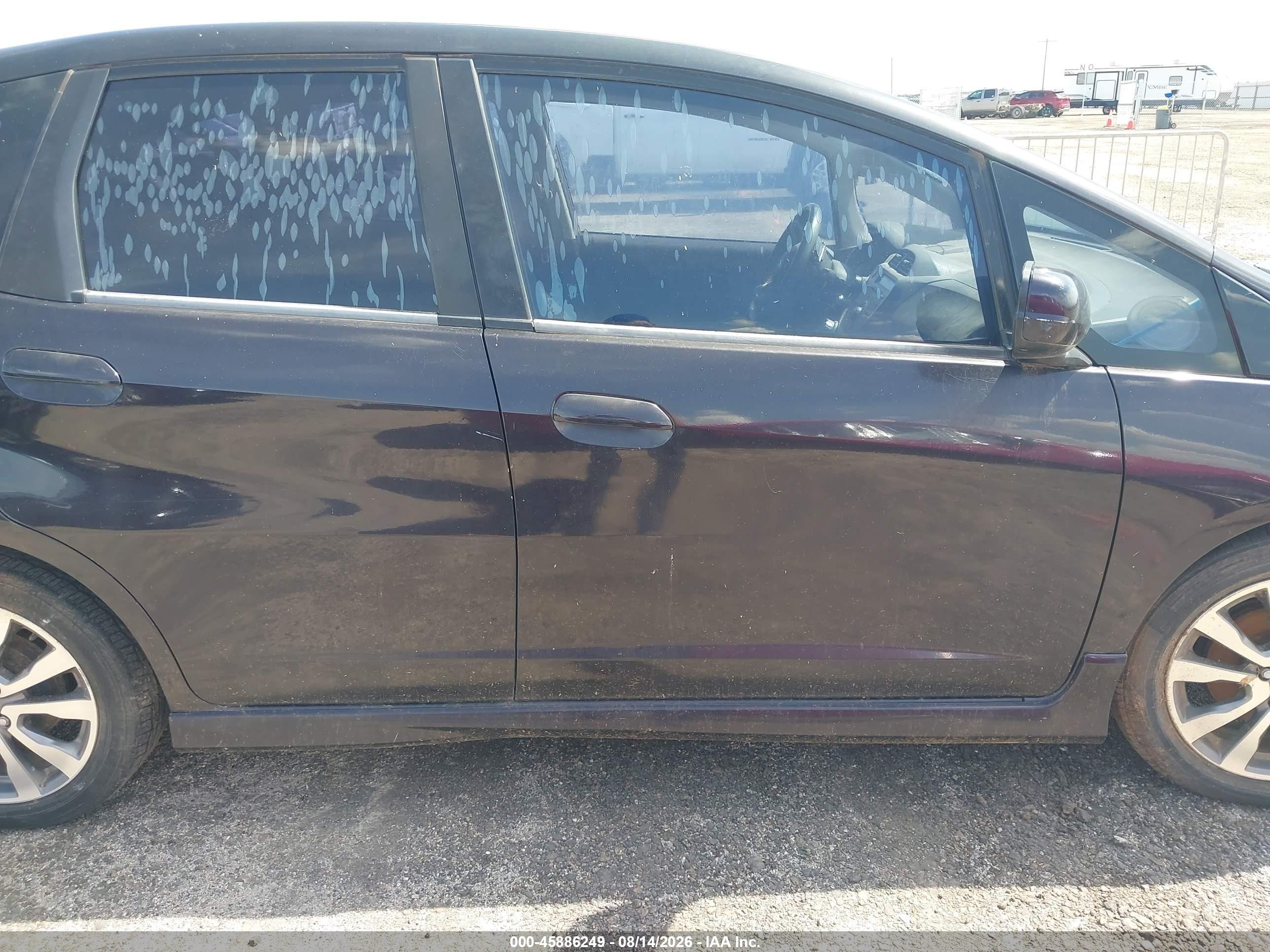 2013 Honda Fit Sport Purple vin: JHMGE8H58DC062957