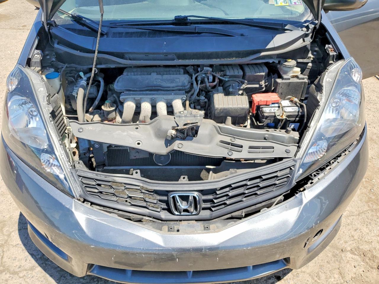 2013 Honda Fit Sport Gray vin: JHMGE8H58DC077202