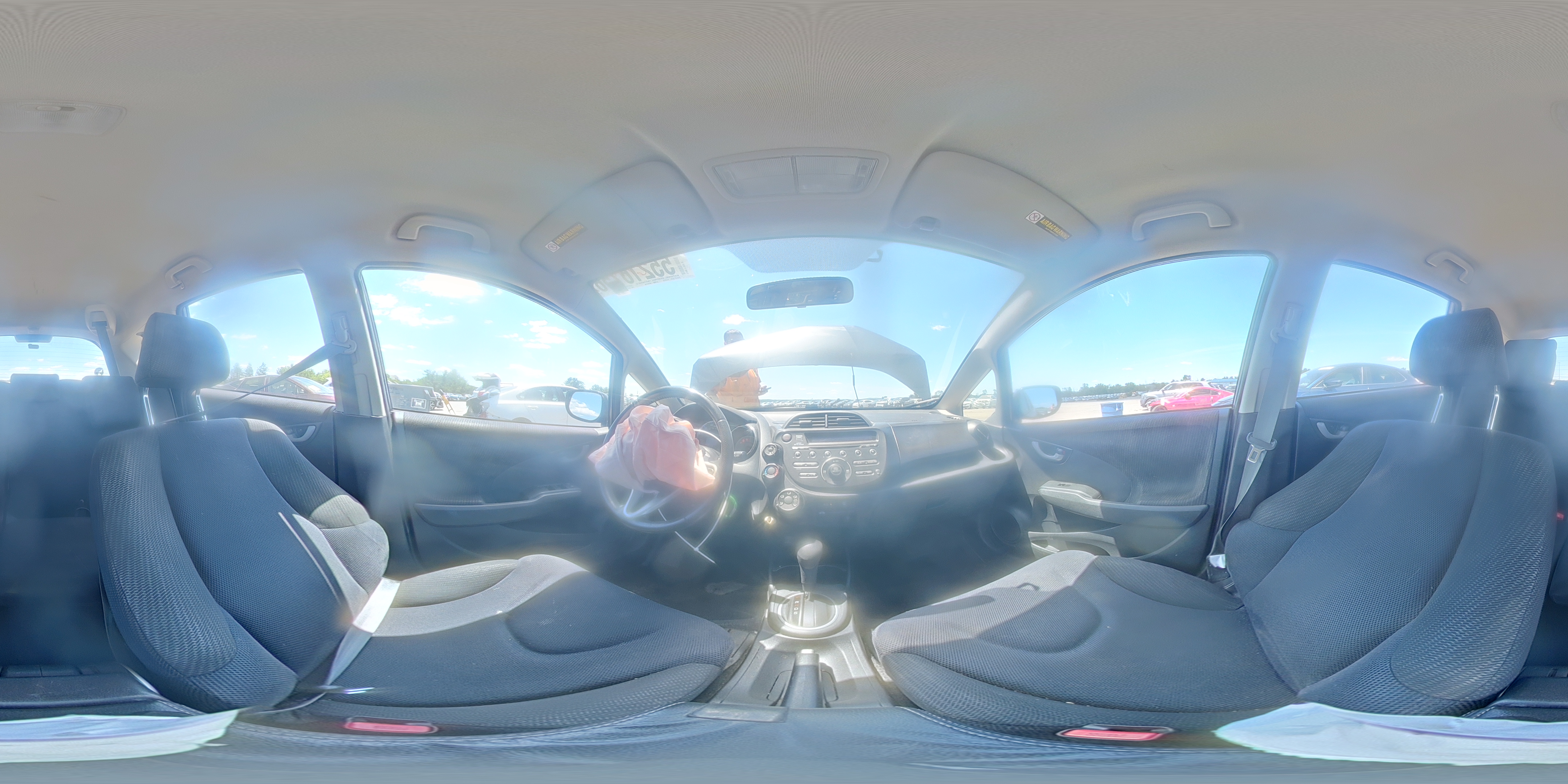2013 Honda Fit Sport Gray vin: JHMGE8H58DC077202