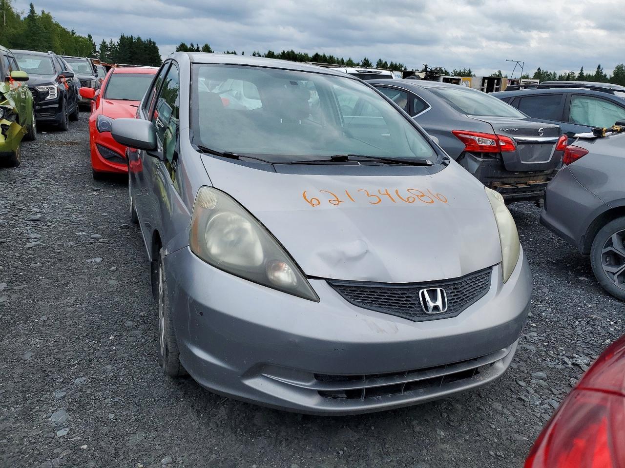 2010 Honda Fit Lx Серый vin: JHMGE8H59AS800976