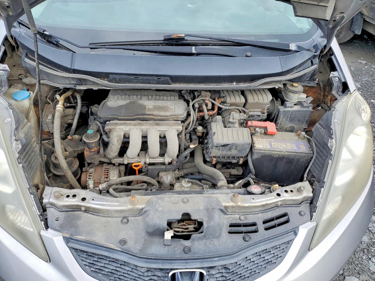 2010 Honda Fit Lx Серый vin: JHMGE8H59AS800976