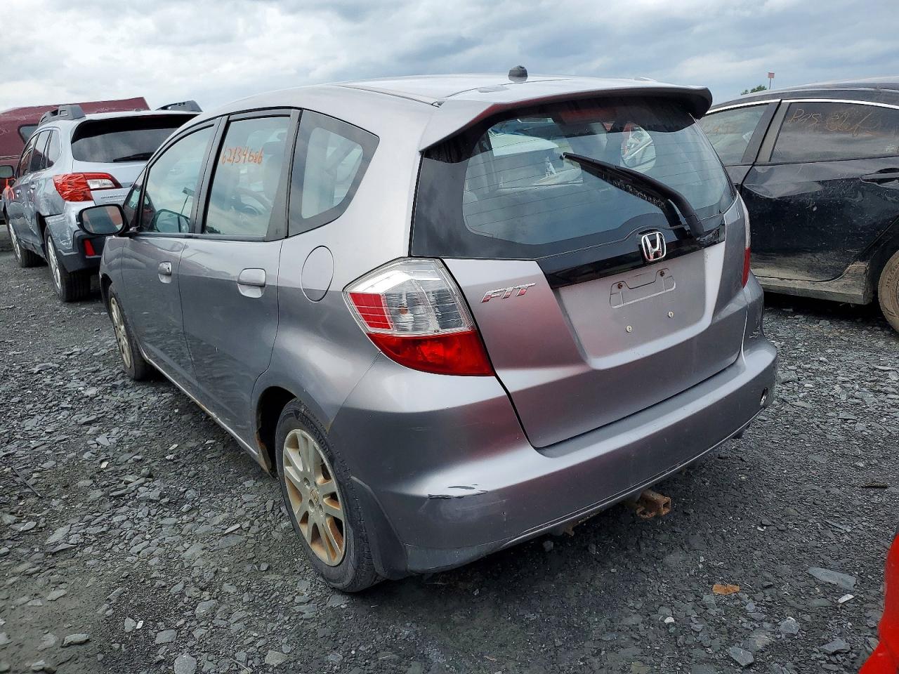 2010 Honda Fit Lx Серый vin: JHMGE8H59AS800976