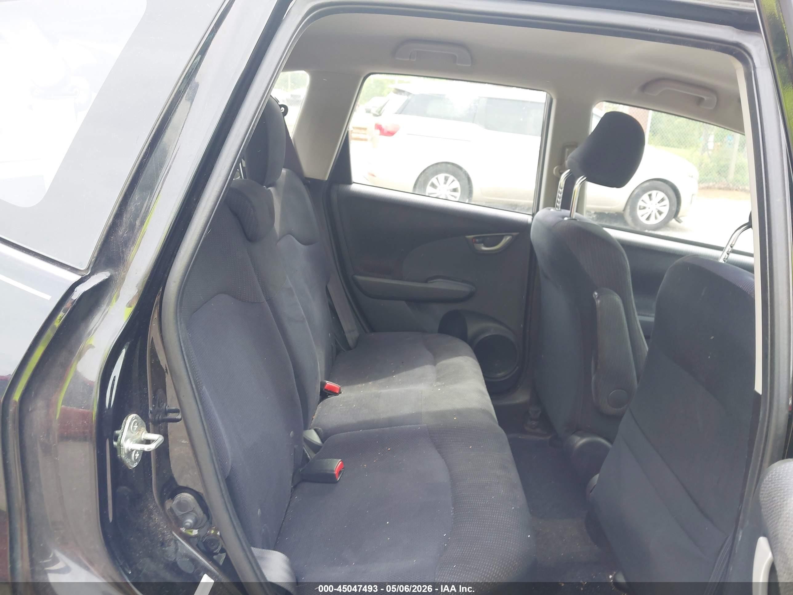 2012 Honda Fit Sport Black vin: JHMGE8H59CC011854