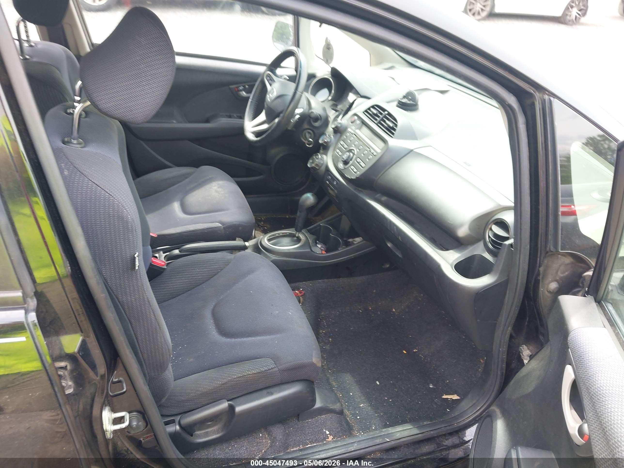 2012 Honda Fit Sport Black vin: JHMGE8H59CC011854