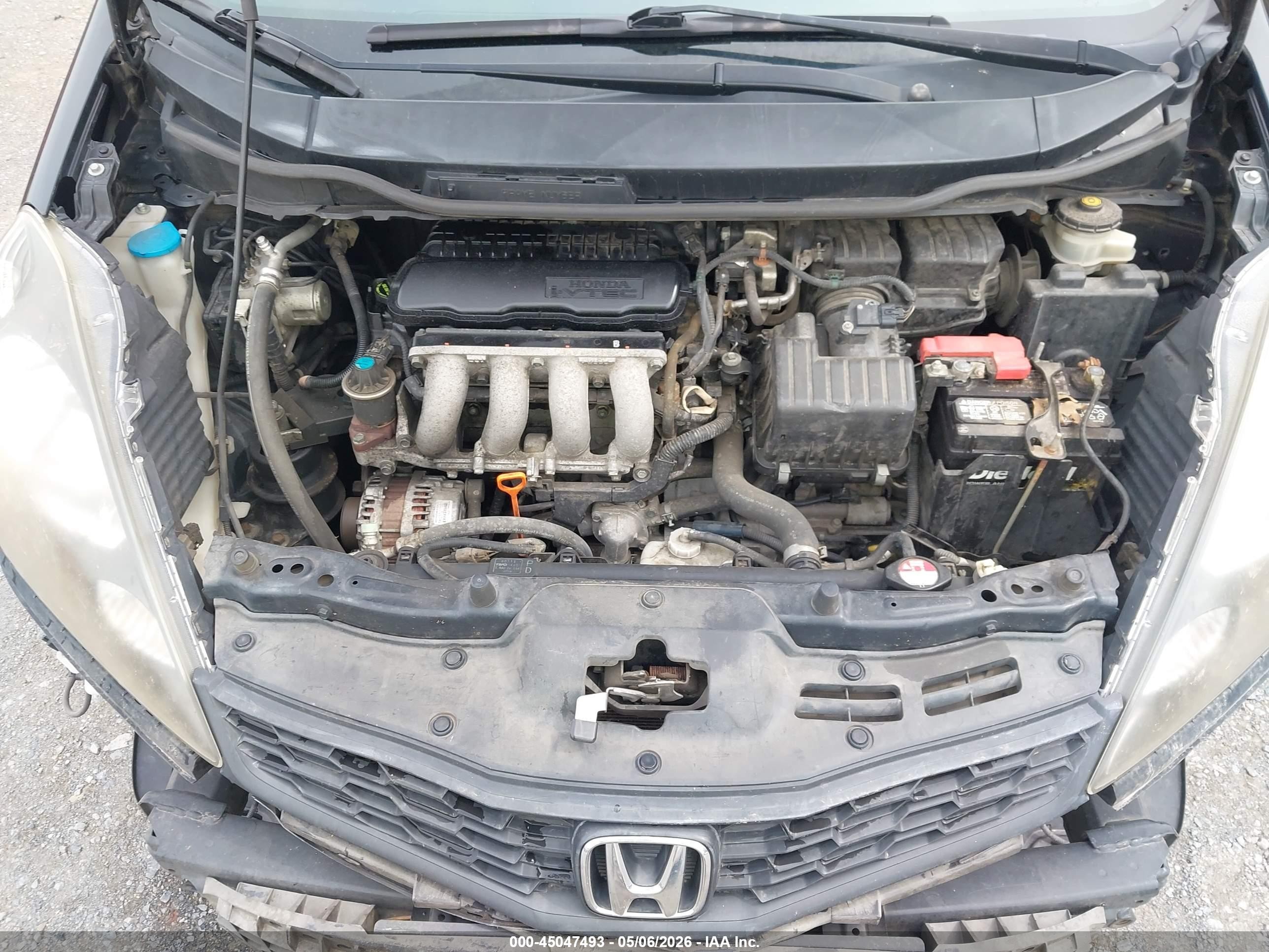 2012 Honda Fit Sport Black vin: JHMGE8H59CC011854