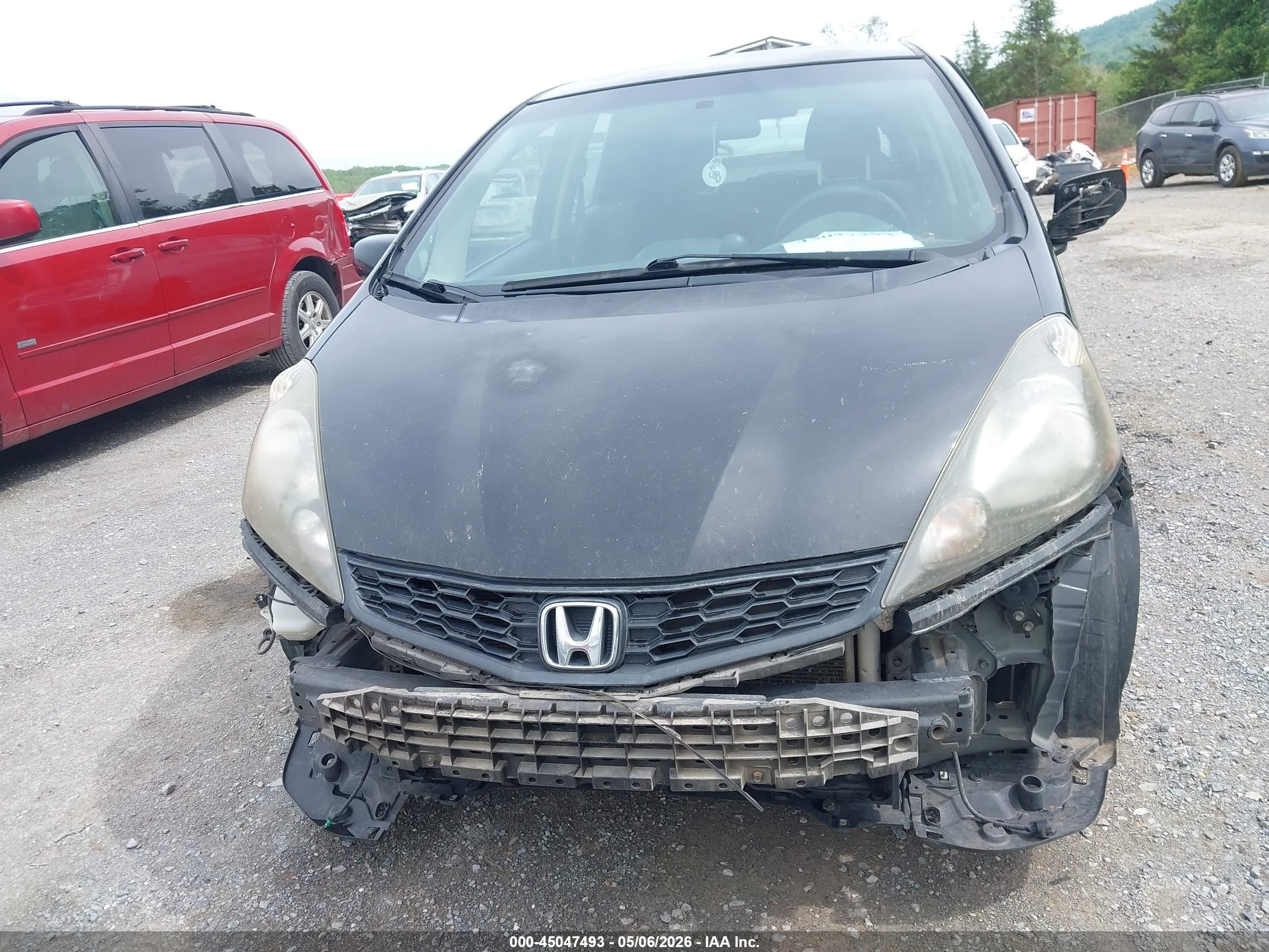 2012 Honda Fit Sport Black vin: JHMGE8H59CC011854