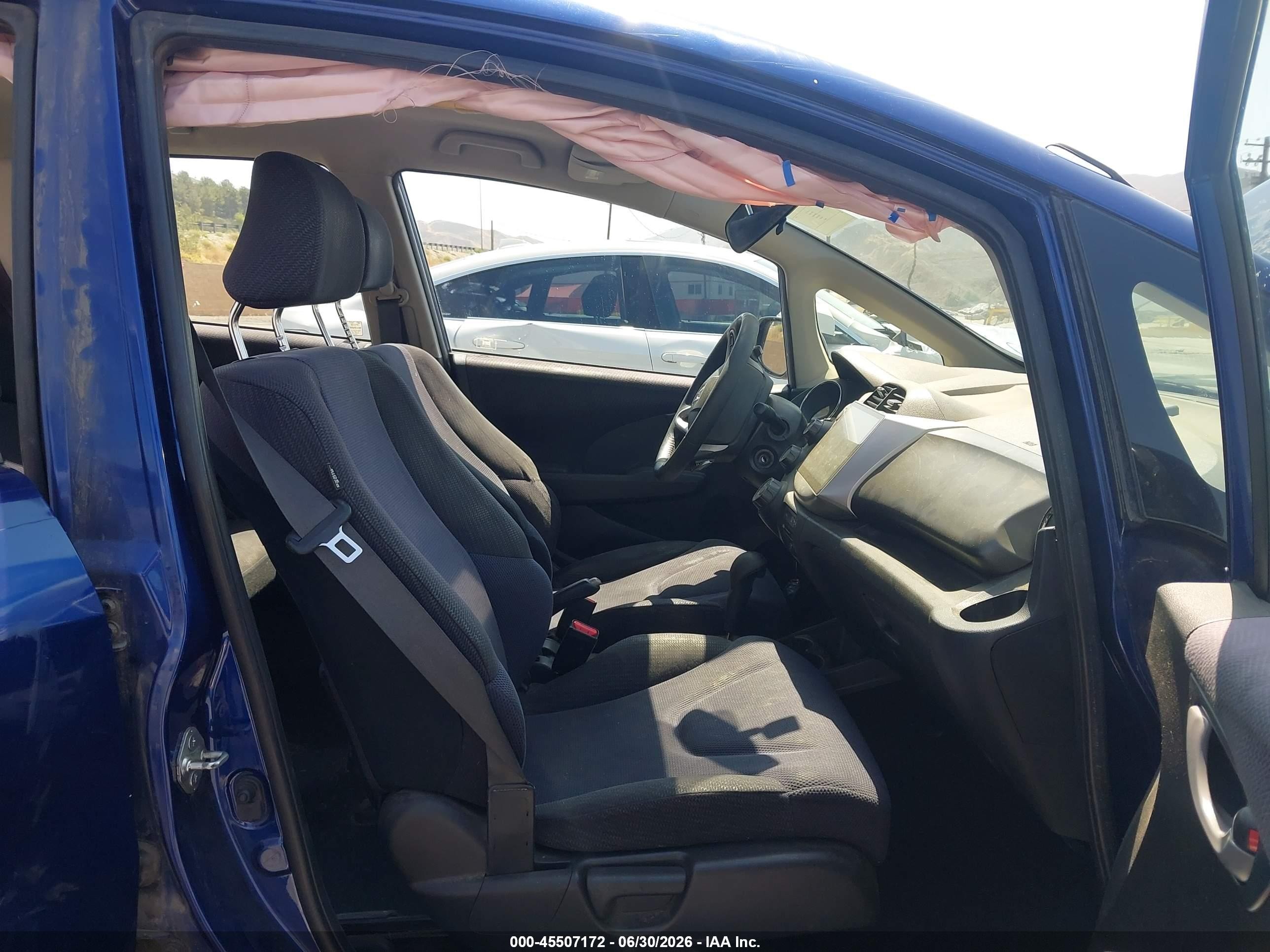 2012 Honda Fit Sport Blue vin: JHMGE8H59CC017315