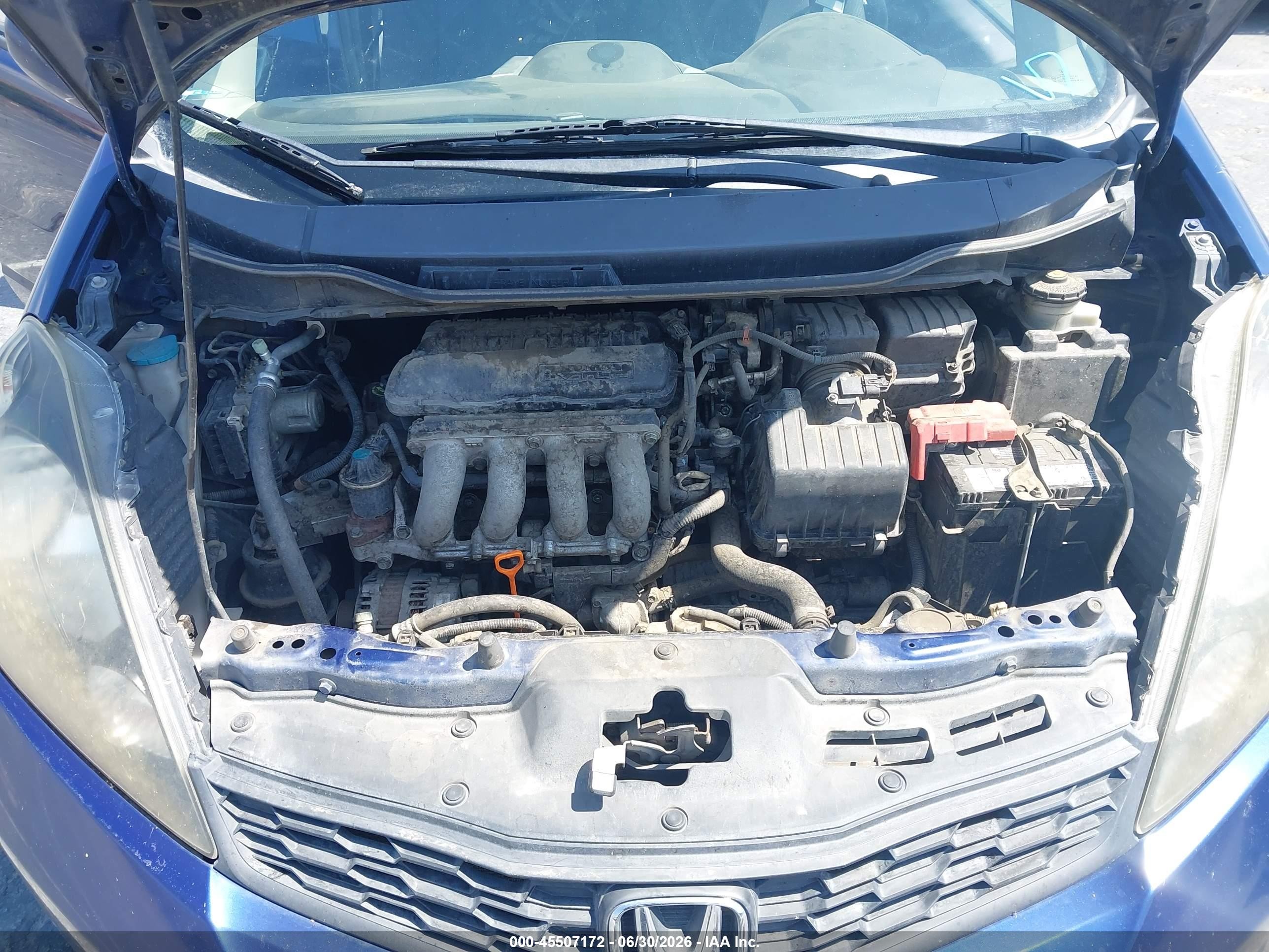 2012 Honda Fit Sport Blue vin: JHMGE8H59CC017315