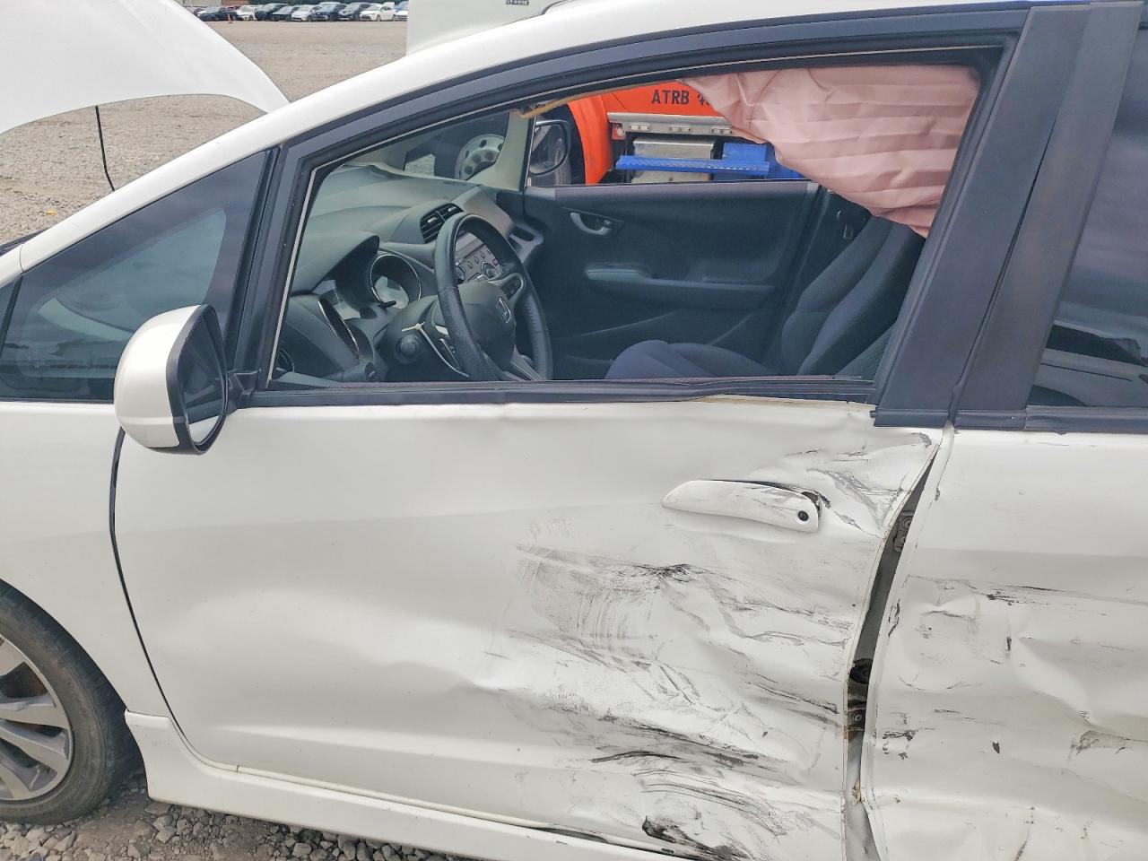2012 Honda Fit Sport White vin: JHMGE8H59CC017931