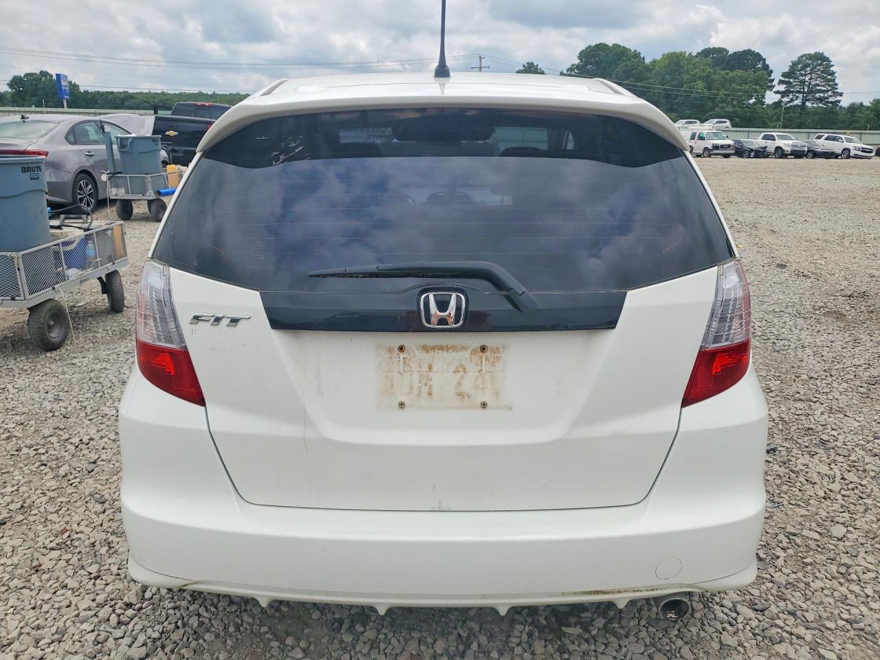 2012 Honda Fit Sport White vin: JHMGE8H59CC017931
