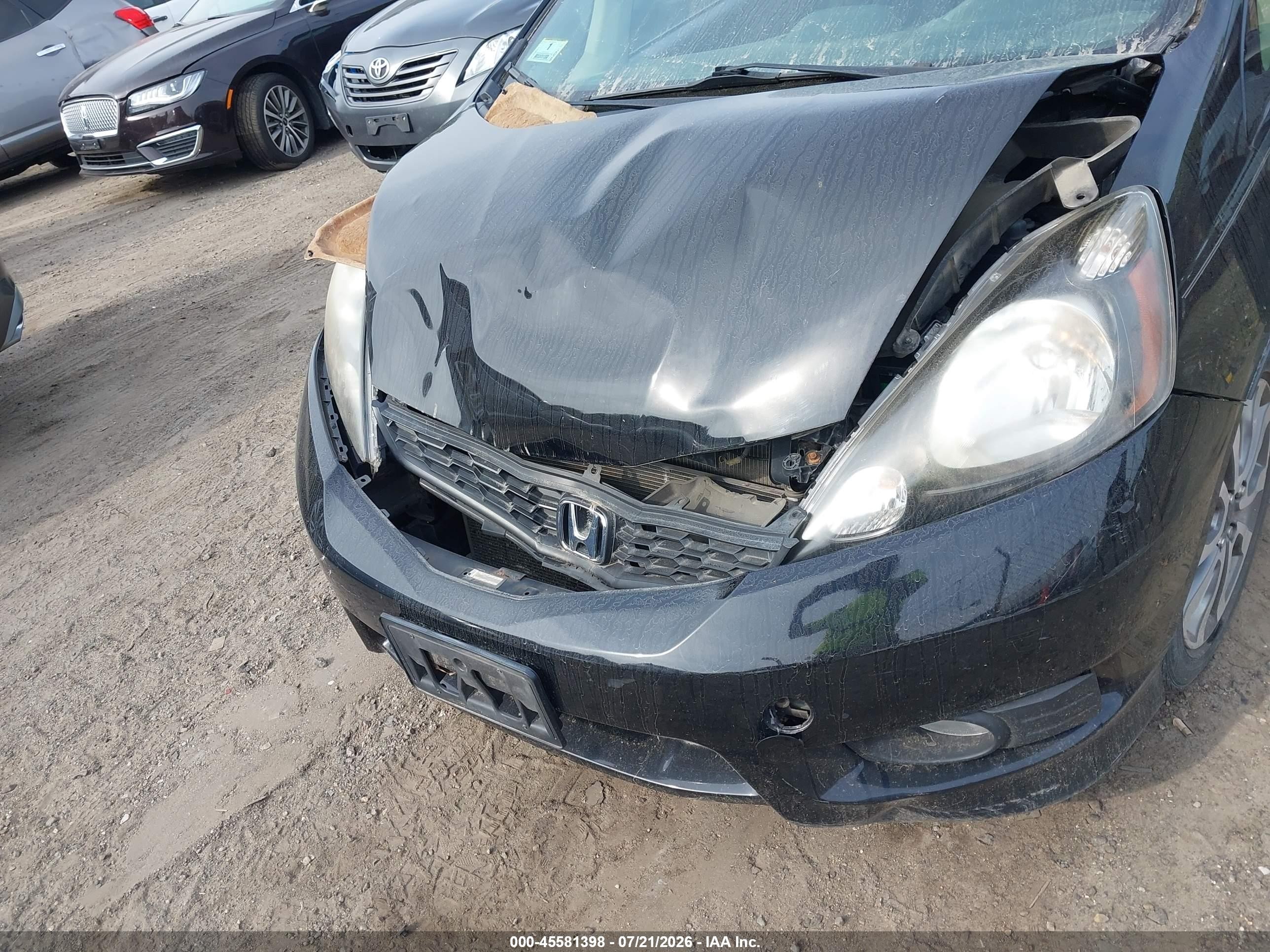 2012 Honda Fit Sport Black vin: JHMGE8H59CC019310