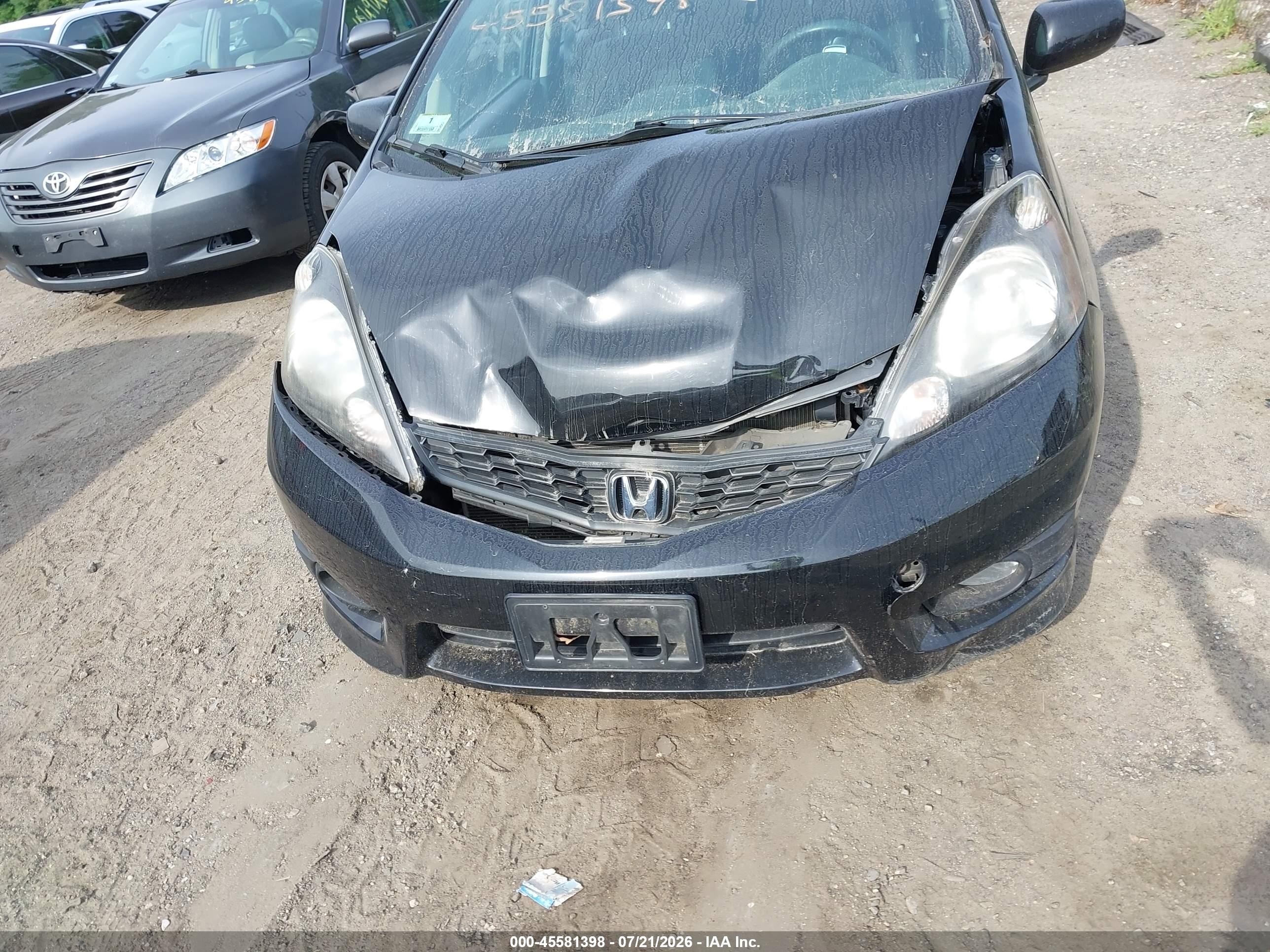 2012 Honda Fit Sport Black vin: JHMGE8H59CC019310