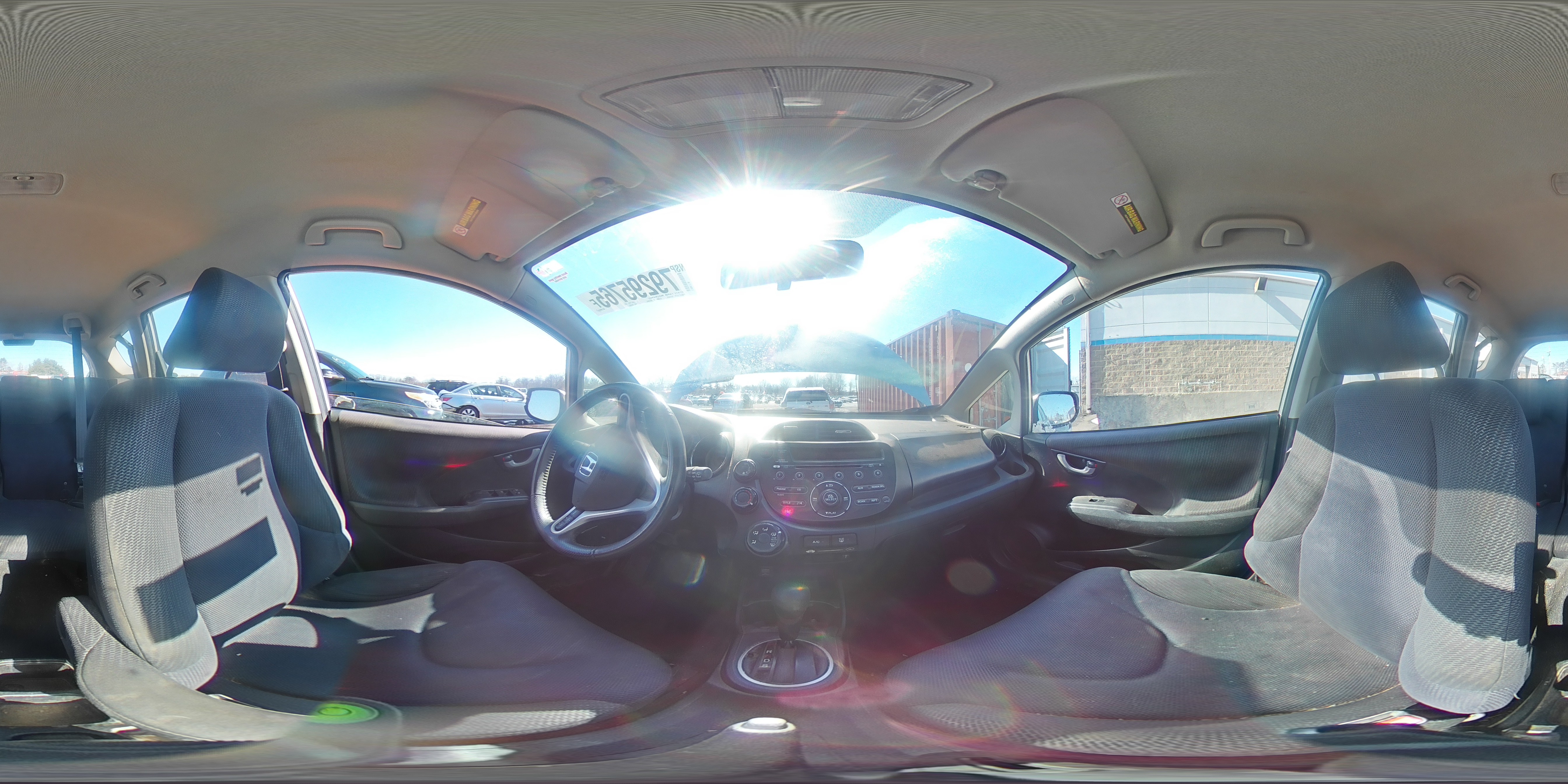 2012 Honda Fit Sport Silver vin: JHMGE8H59CC033224