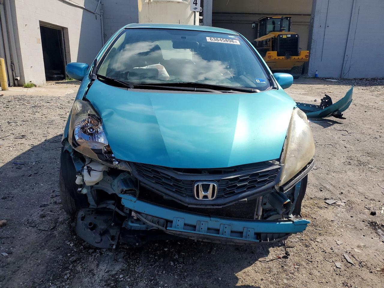 2013 Honda Fit Sport Turquoise vin: JHMGE8H59DC000970